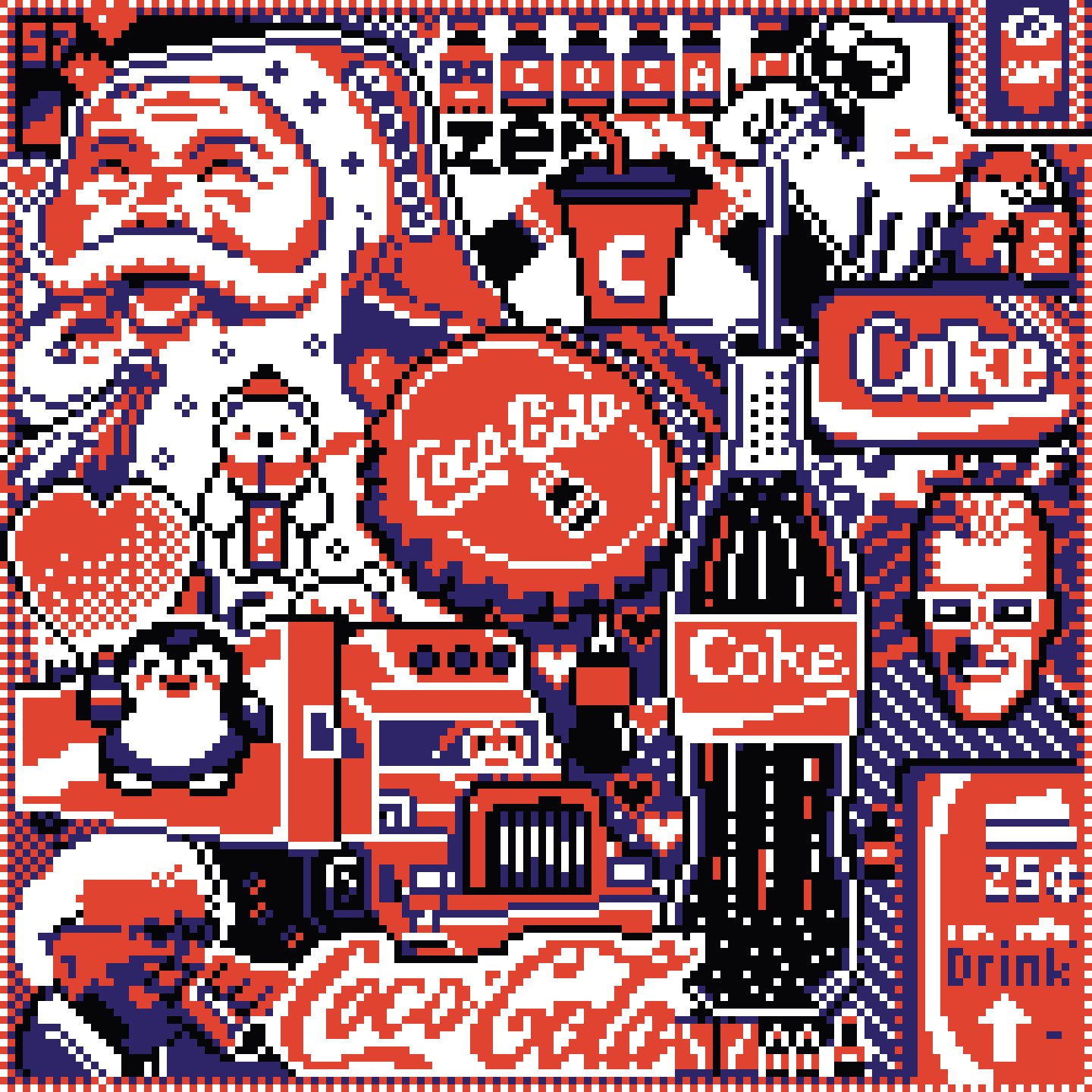 BasePaint Day #57: Coca-cola