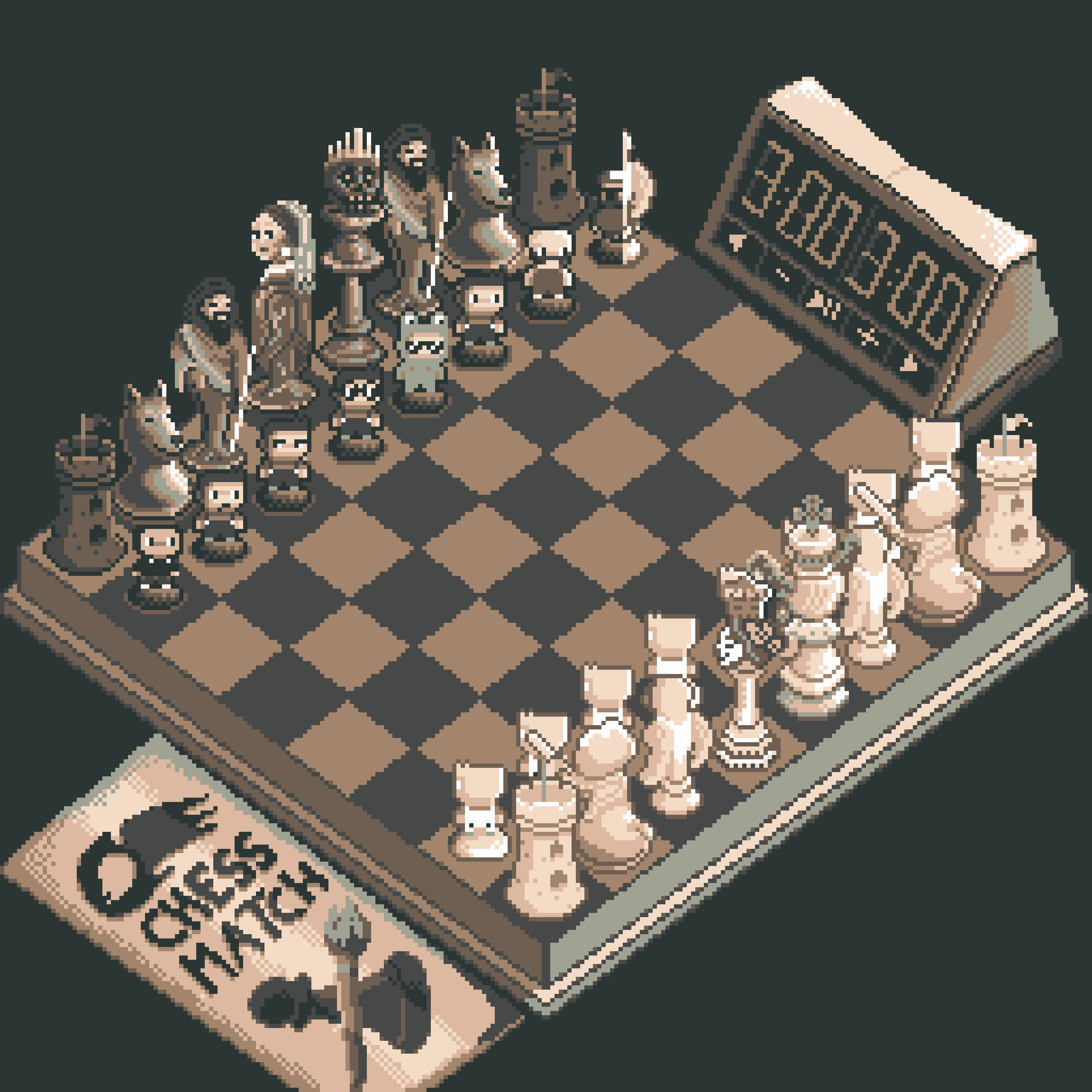 BasePaint Day #577: Chess match