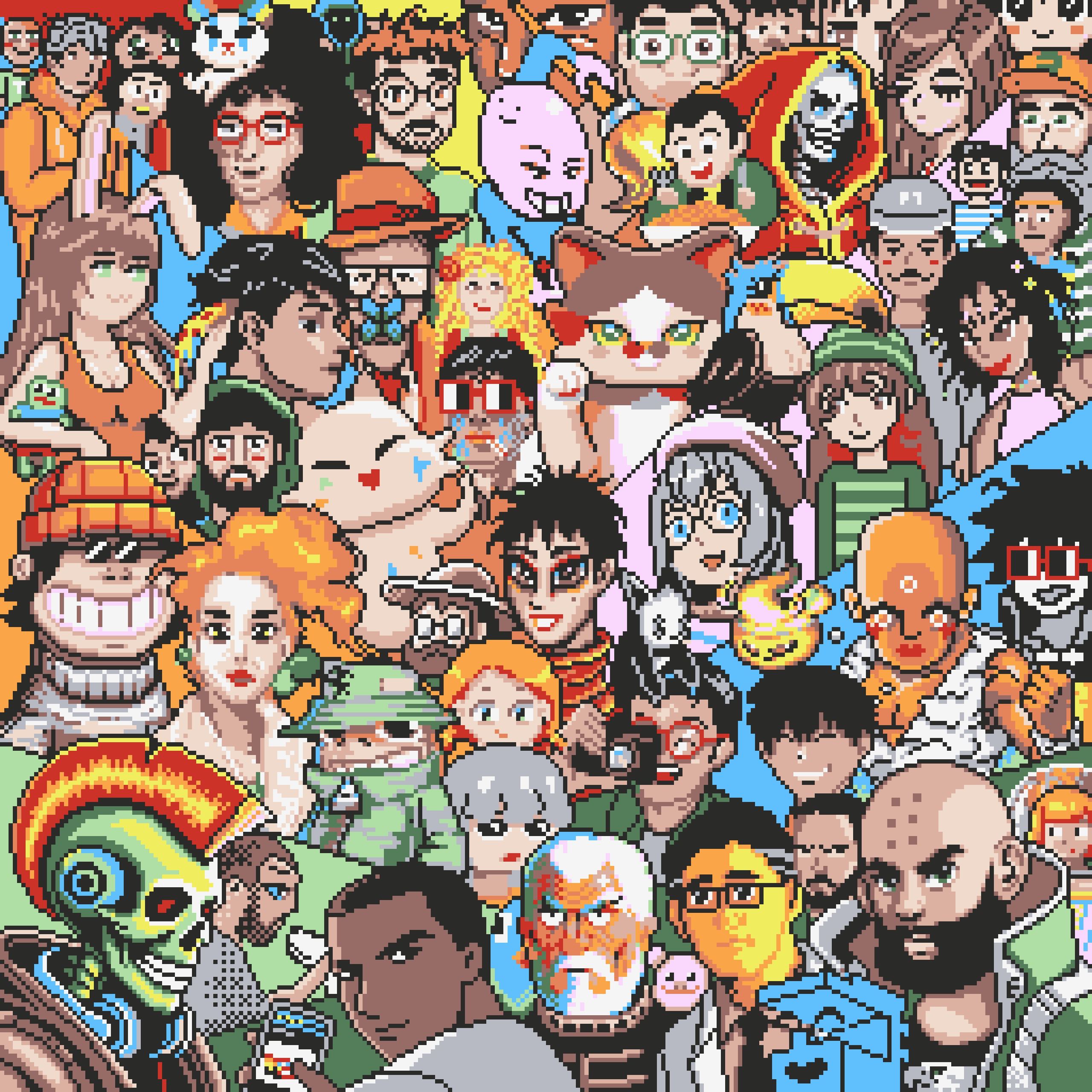 BasePaint Day #579: Self Portraits 2: Anime Edition