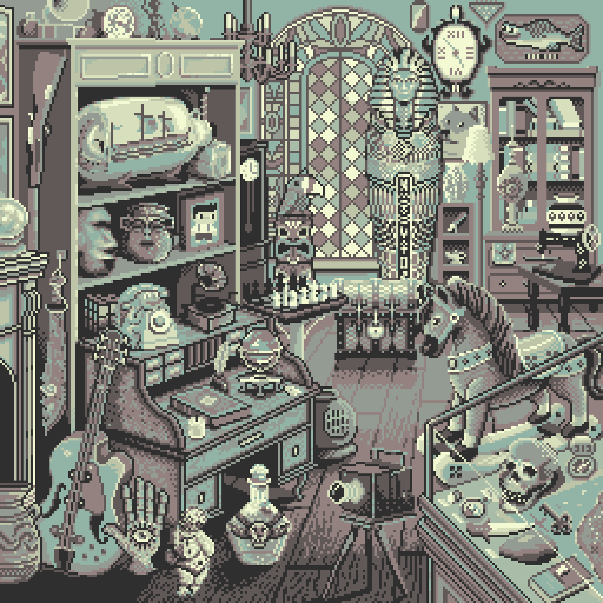 BasePaint Day #587: BasePaint Antiques