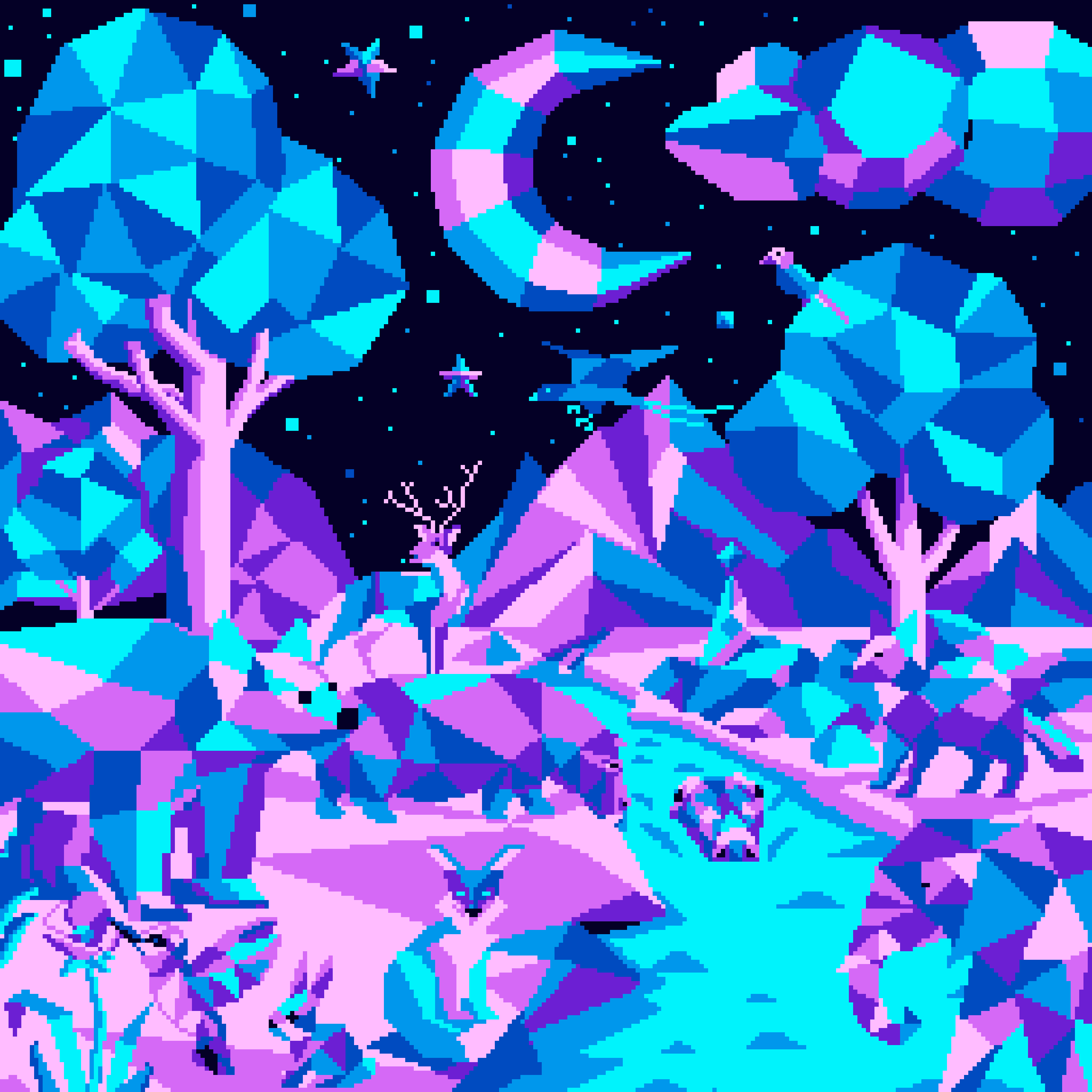 BasePaint Day #623: Low poly