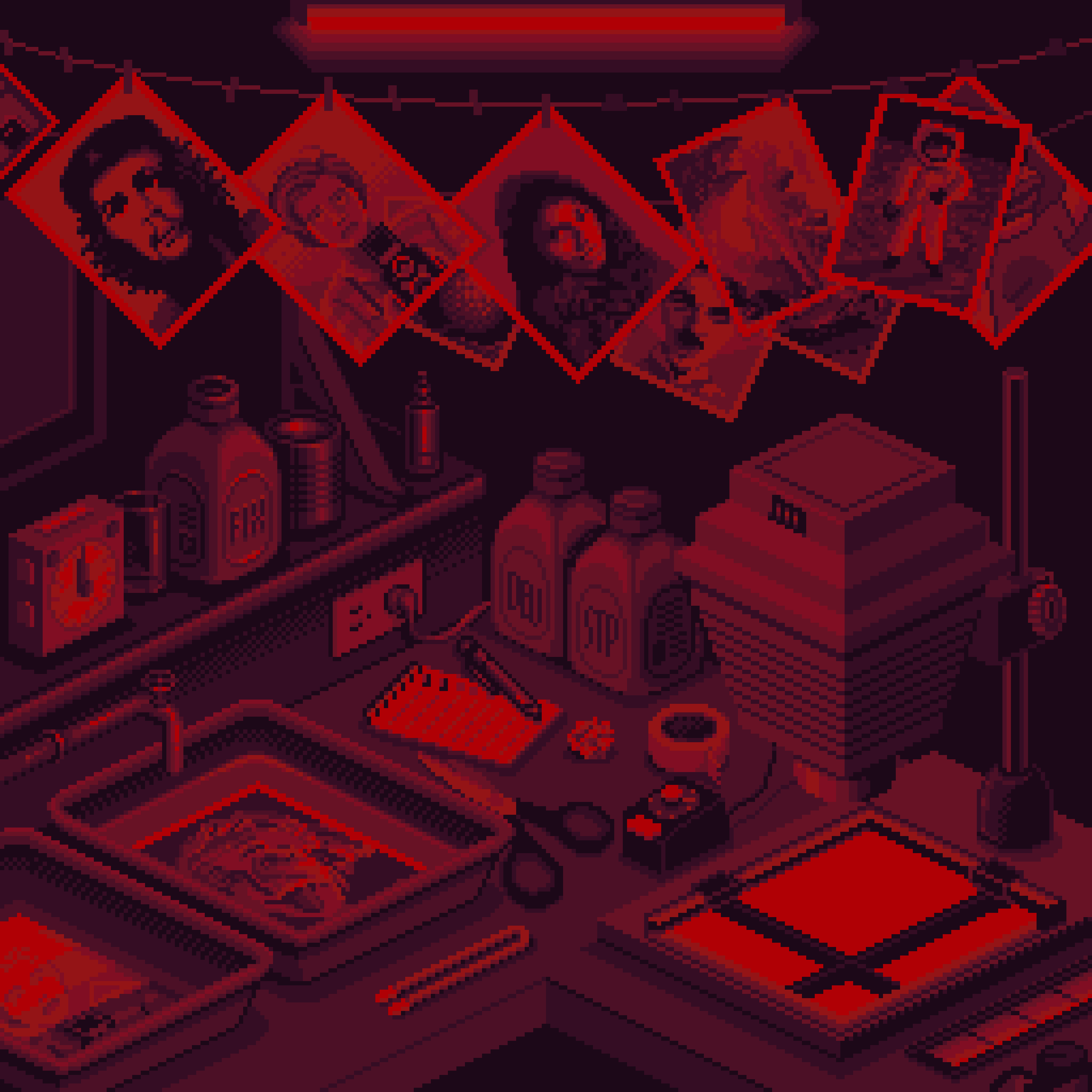 BasePaint Day #624: Darkroom