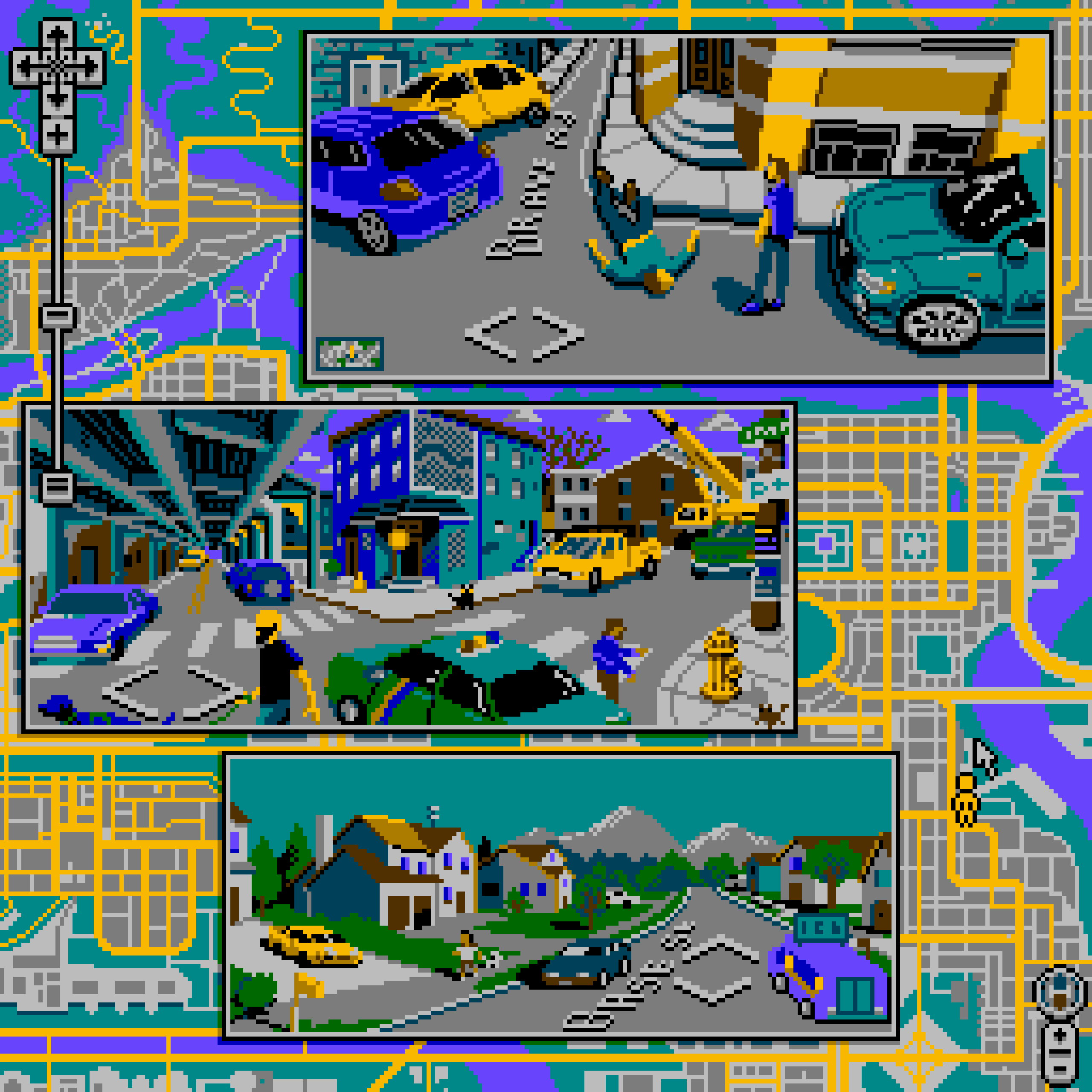 BasePaint Day #625: Maps - Street View