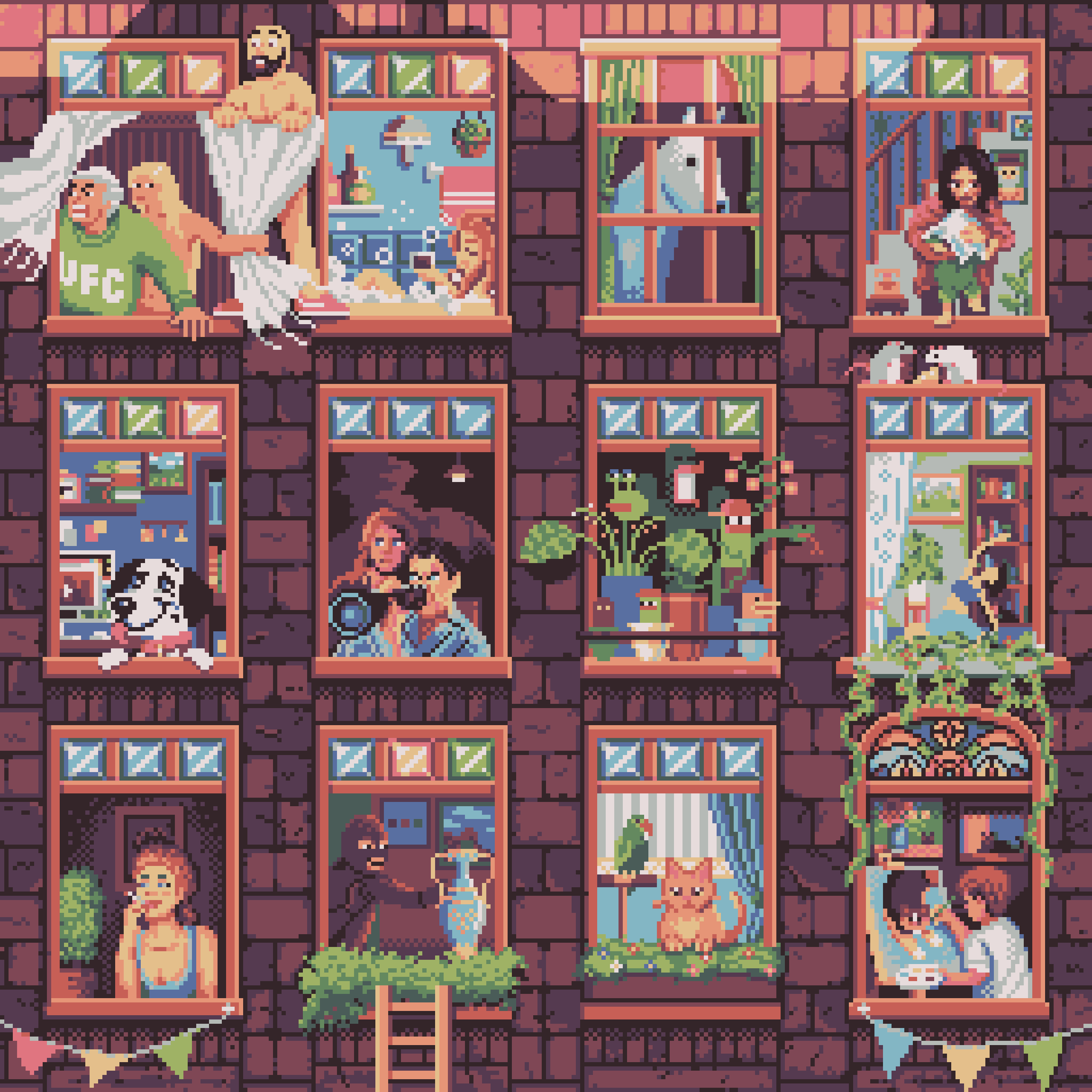 BasePaint Day #636: Open Windows