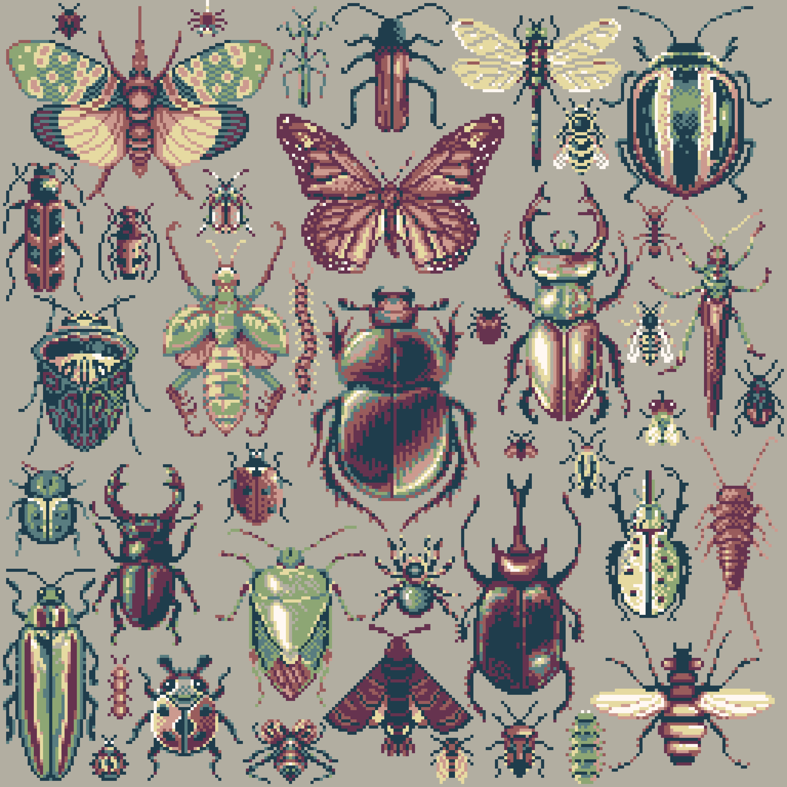 BasePaint Day #656: Insectarium