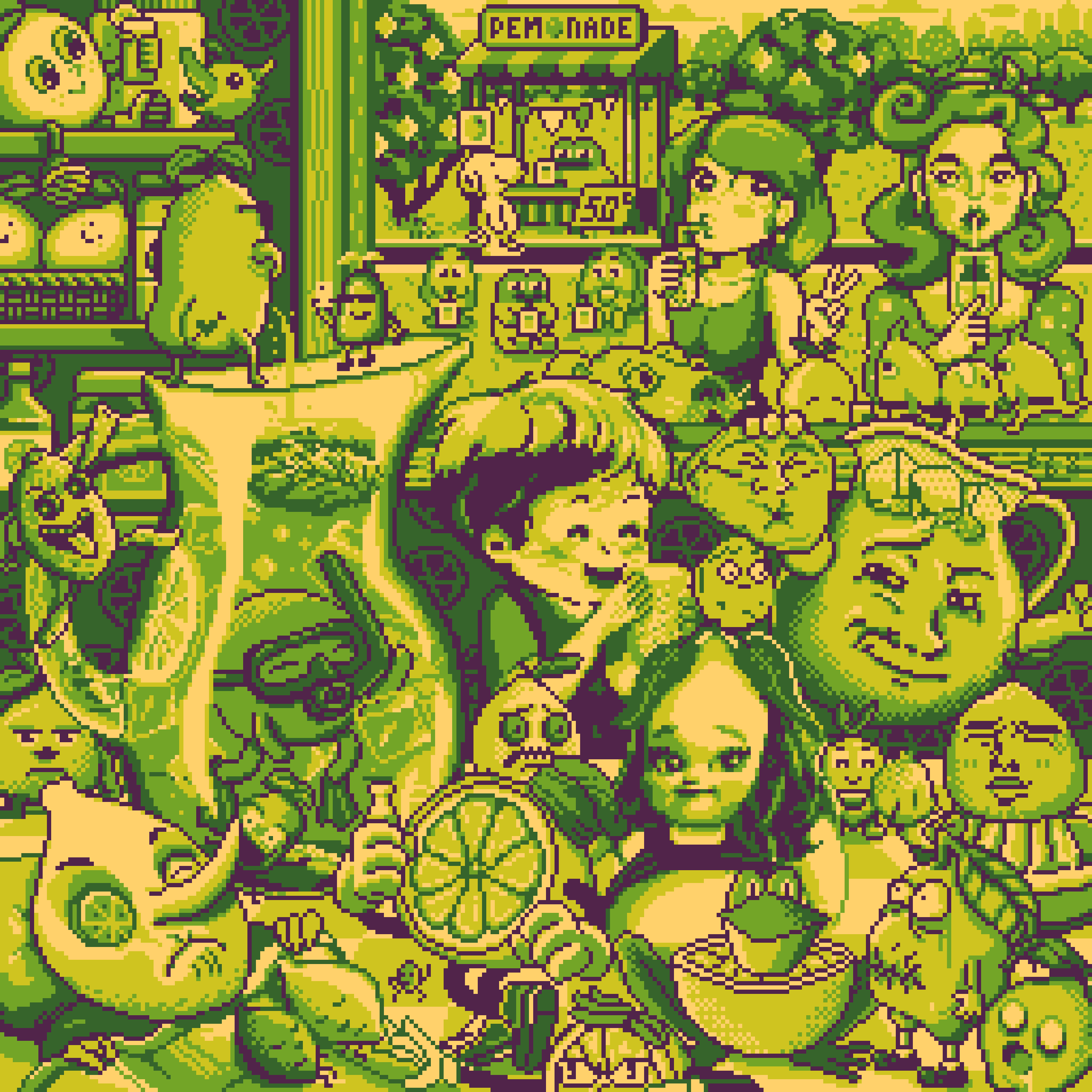 BasePaint Day #668: Lemonade