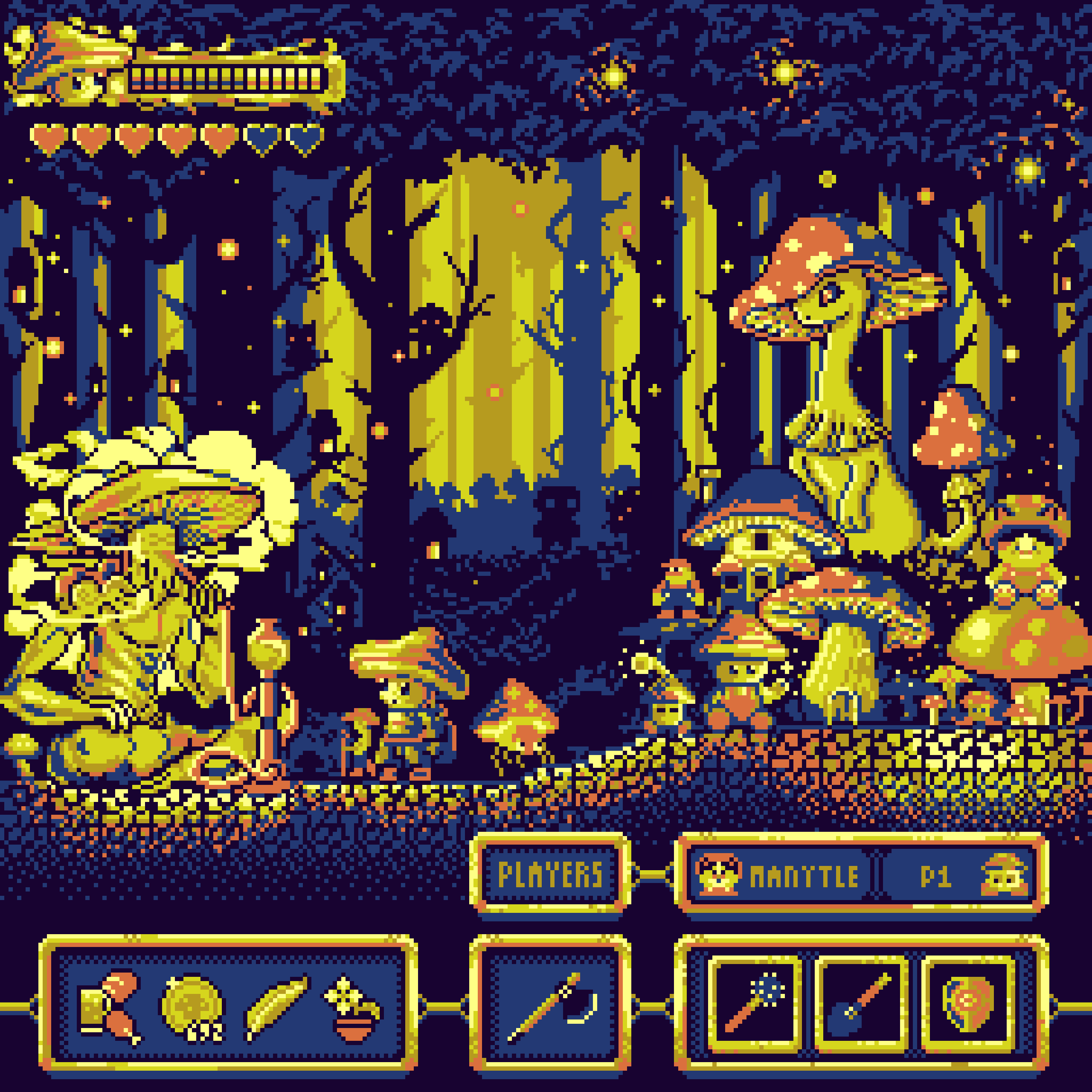 BasePaint Day #692: Bioluminescent Mushroom Jungle