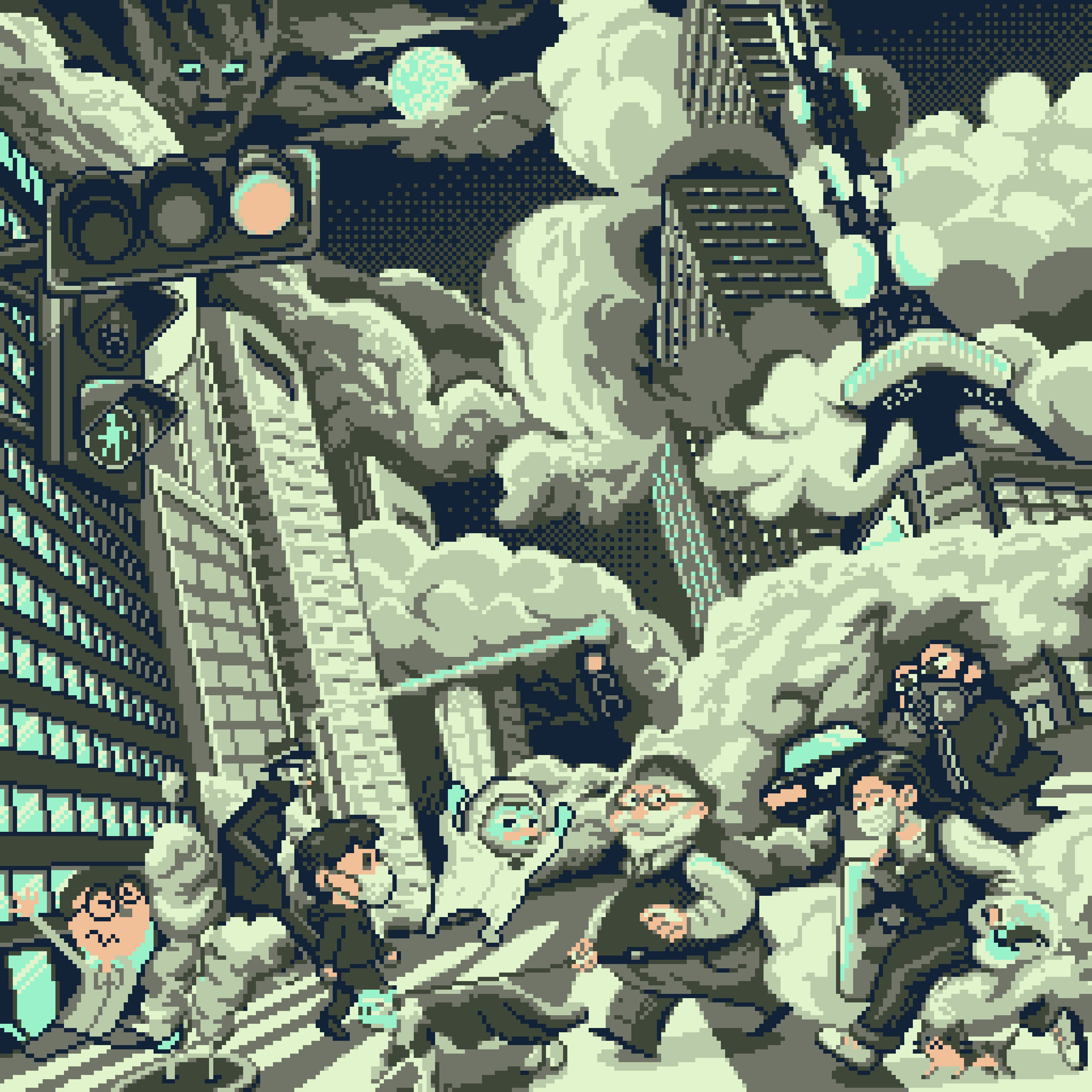 BasePaint Day #695: Smog