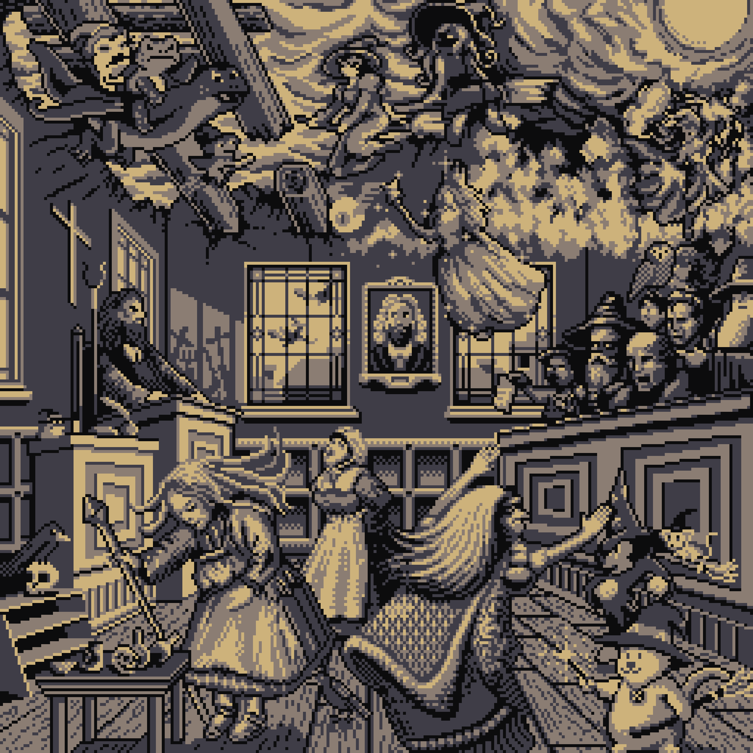 BasePaint Day #718: The Salem Witch Trials