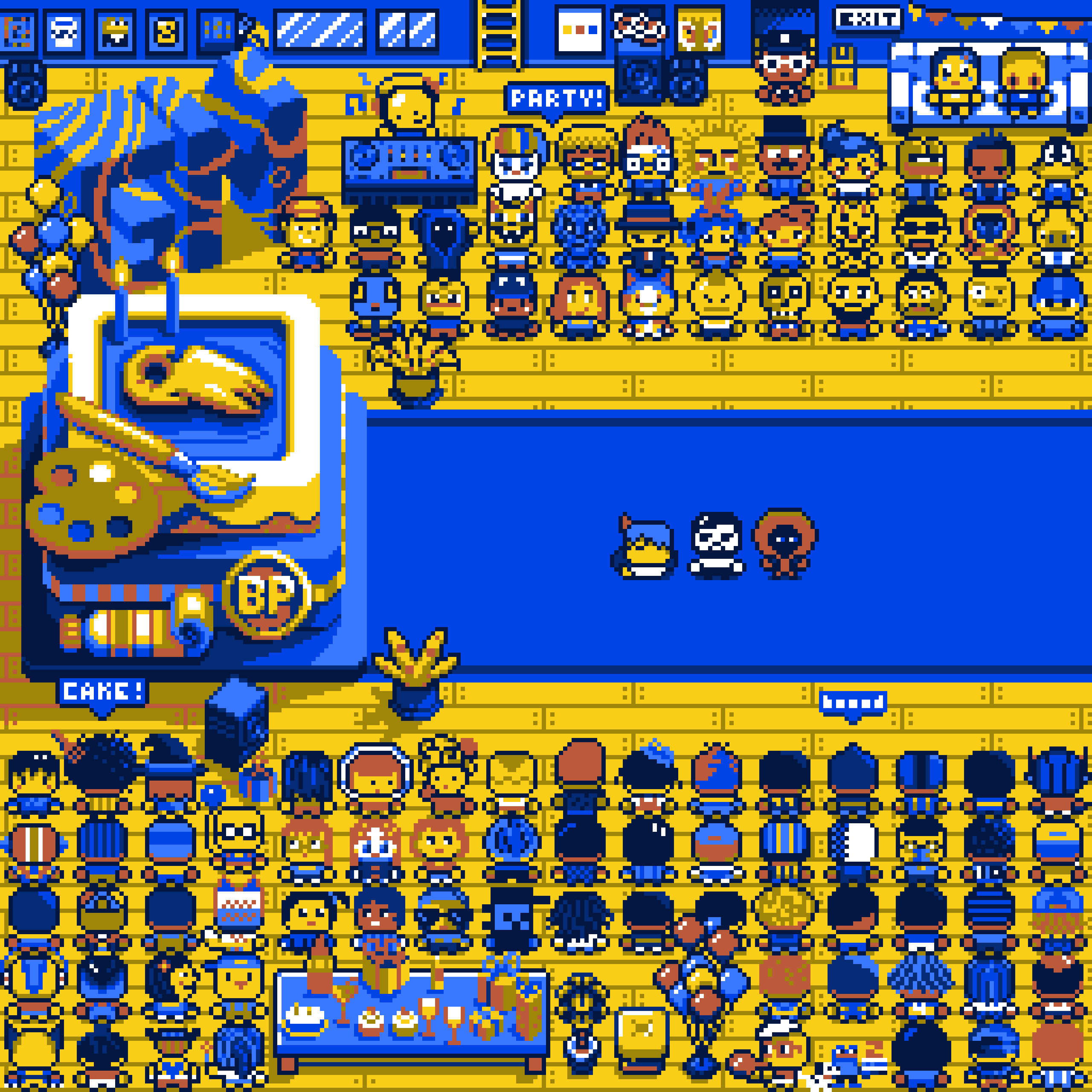 BasePaint Day #730: BasePaint Festival