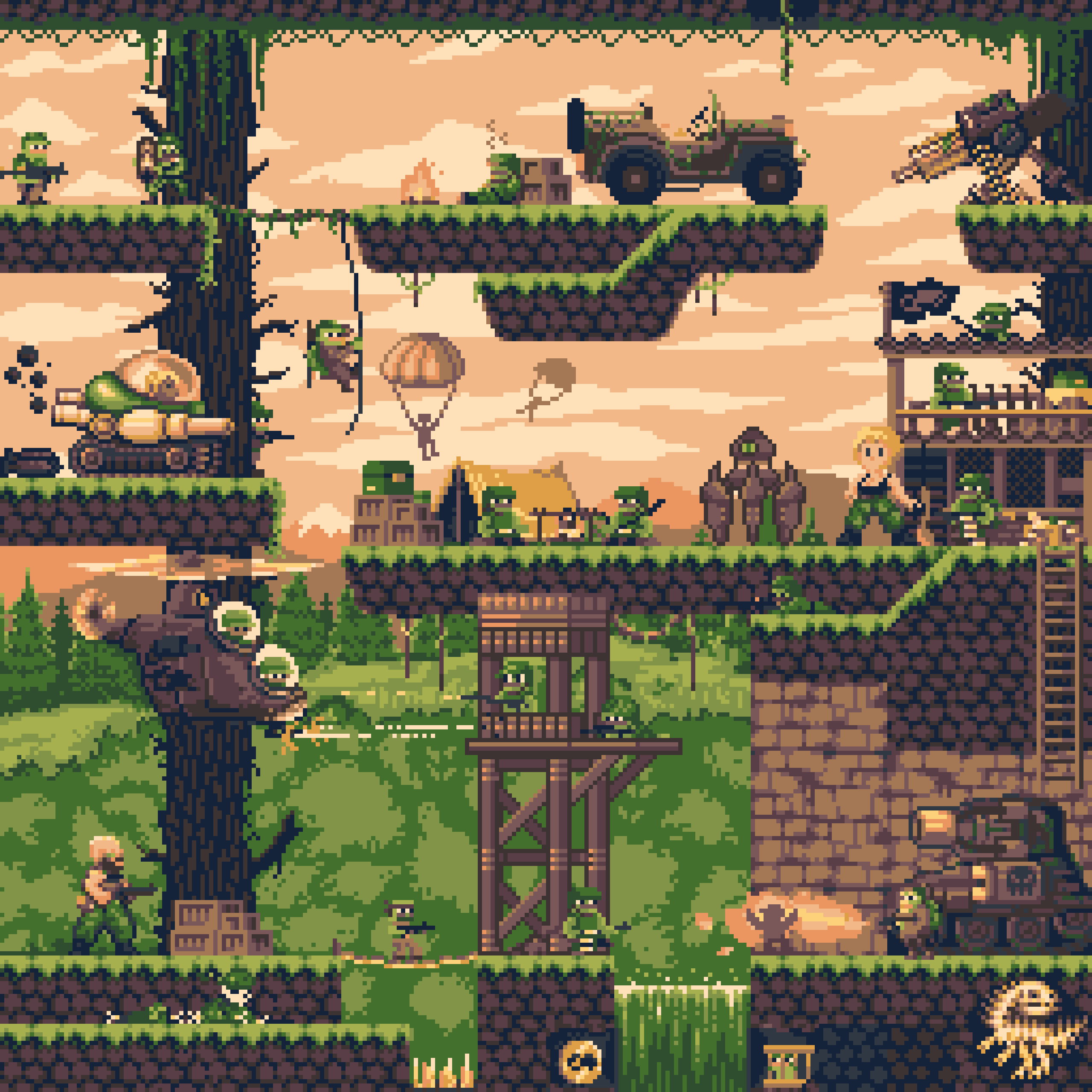 BasePaint Day #756: Soldiers