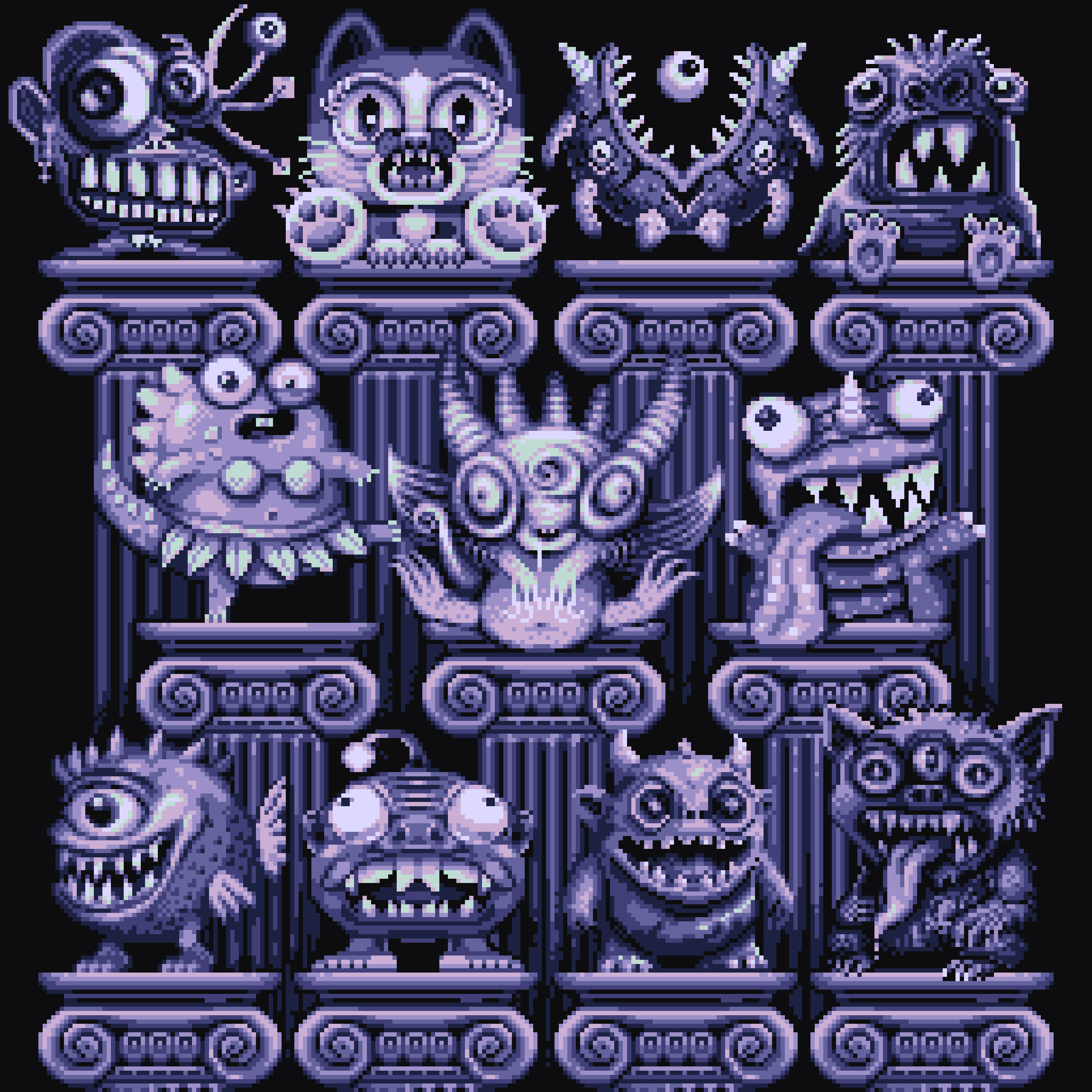 BasePaint Day #765: Grotesquely Cute