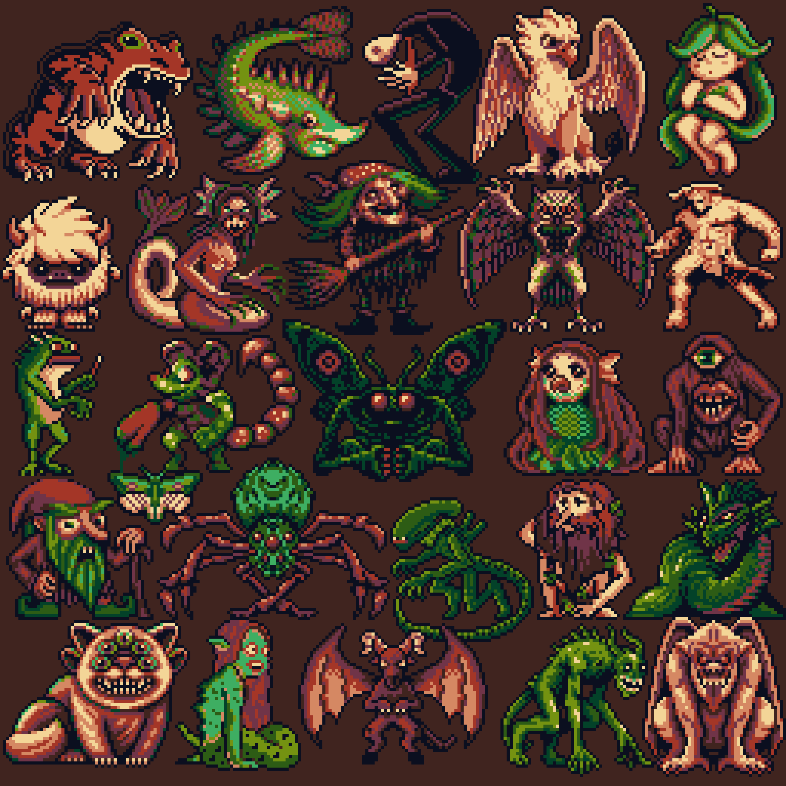 BasePaint Day #776: Cryptozoology