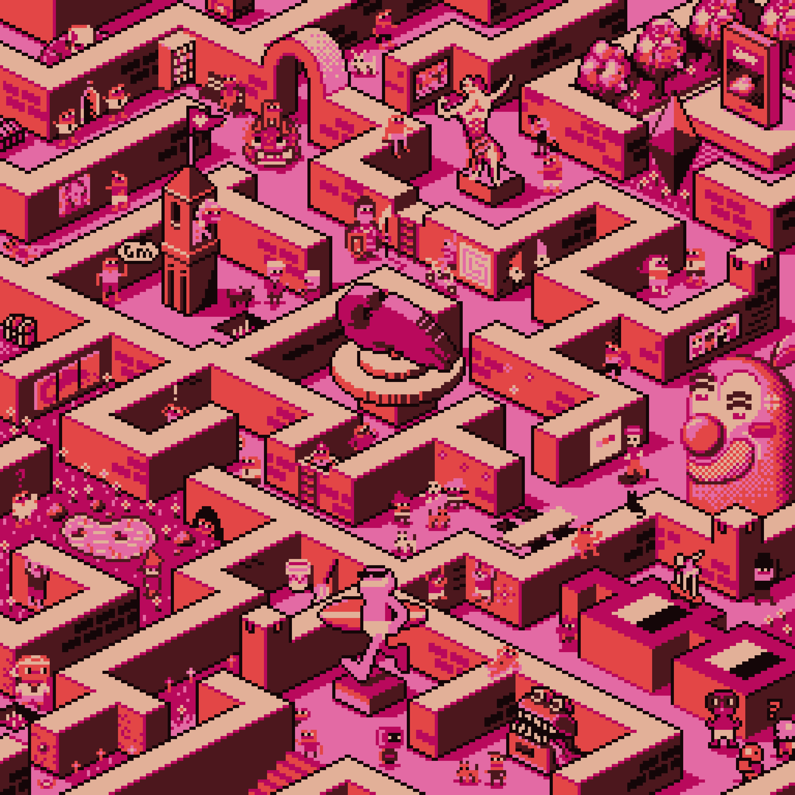 BasePaint Day #784: Iso Maze BP