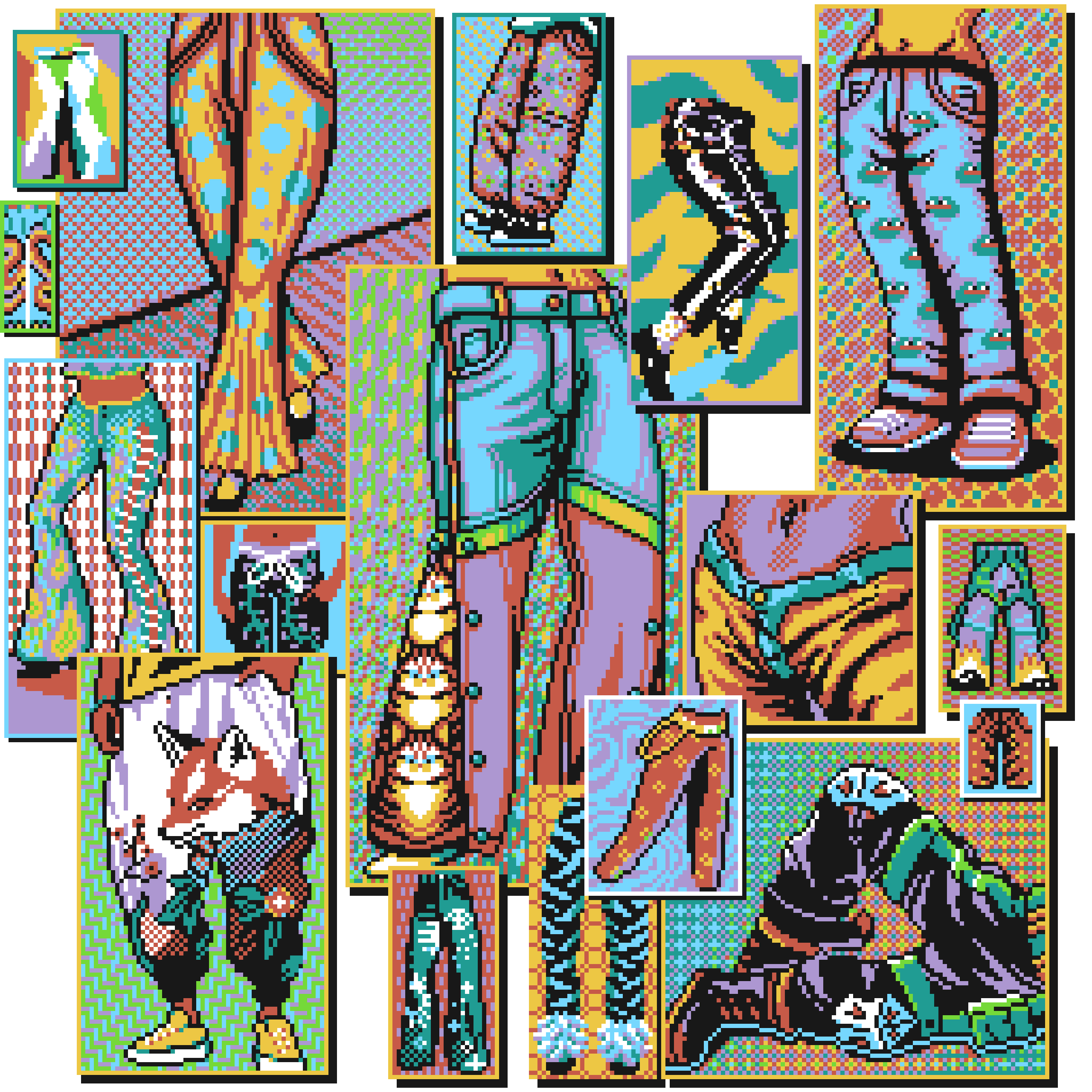 BasePaint Day #787: Fancy