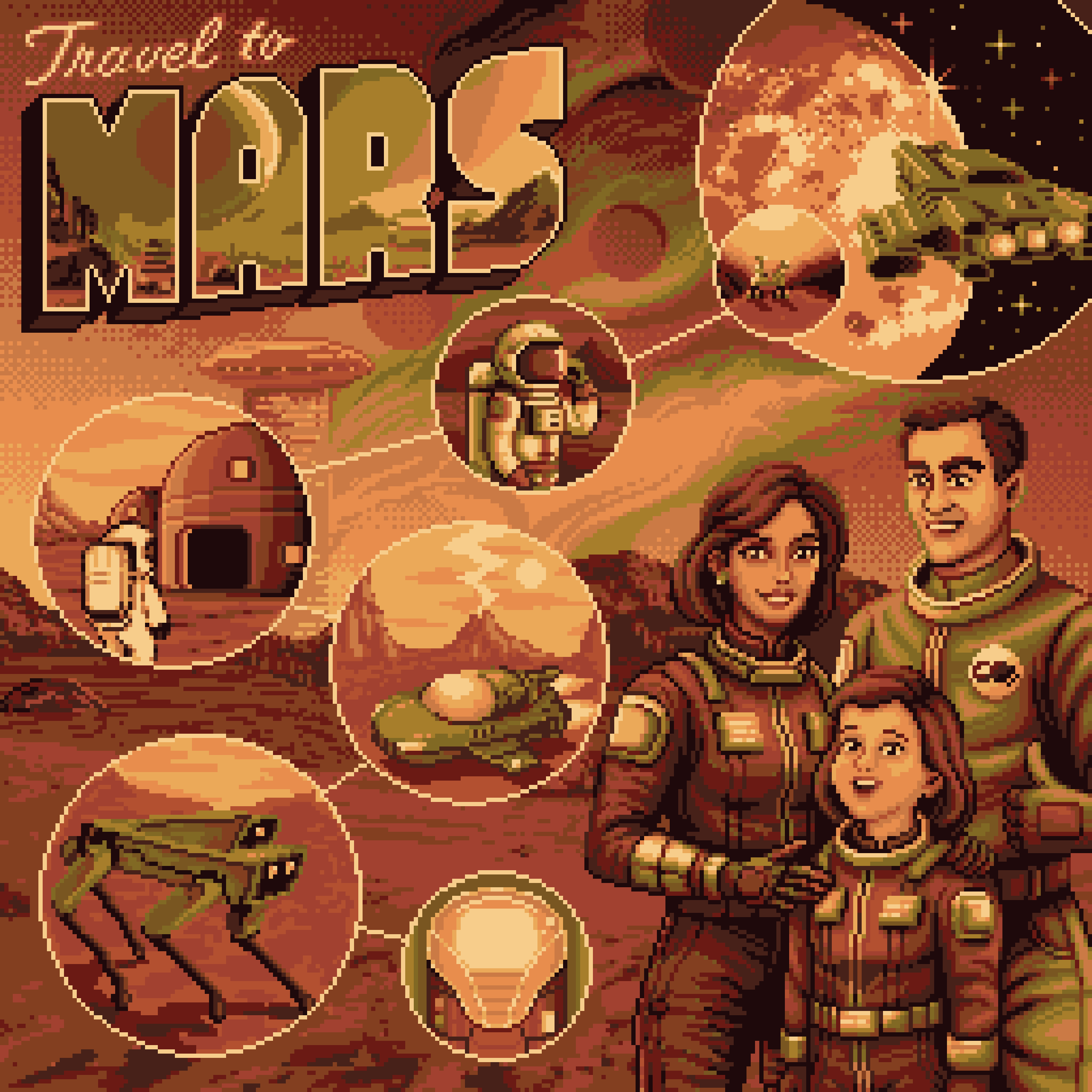 BasePaint Day #793: Mars