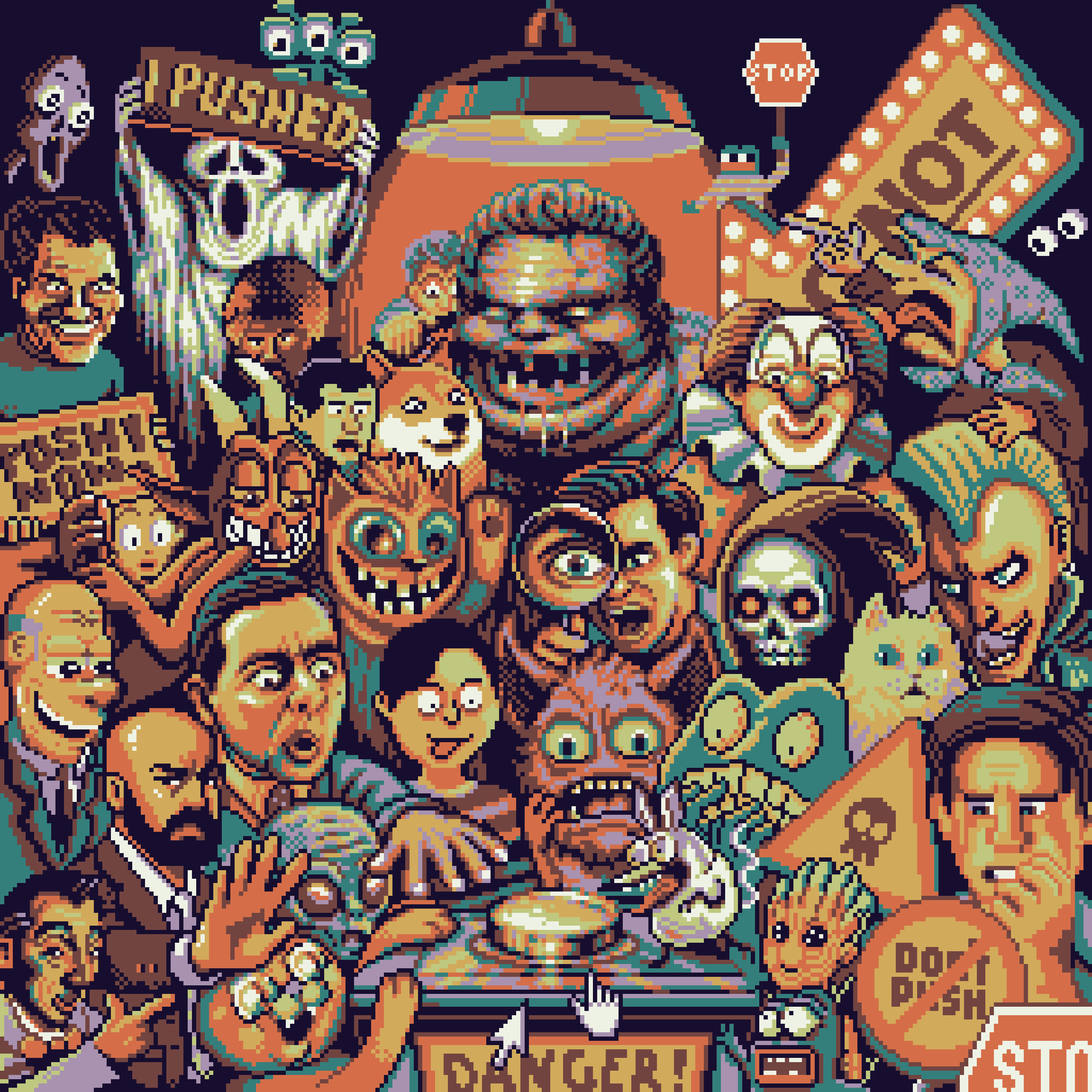 BasePaint Day #806: The Button