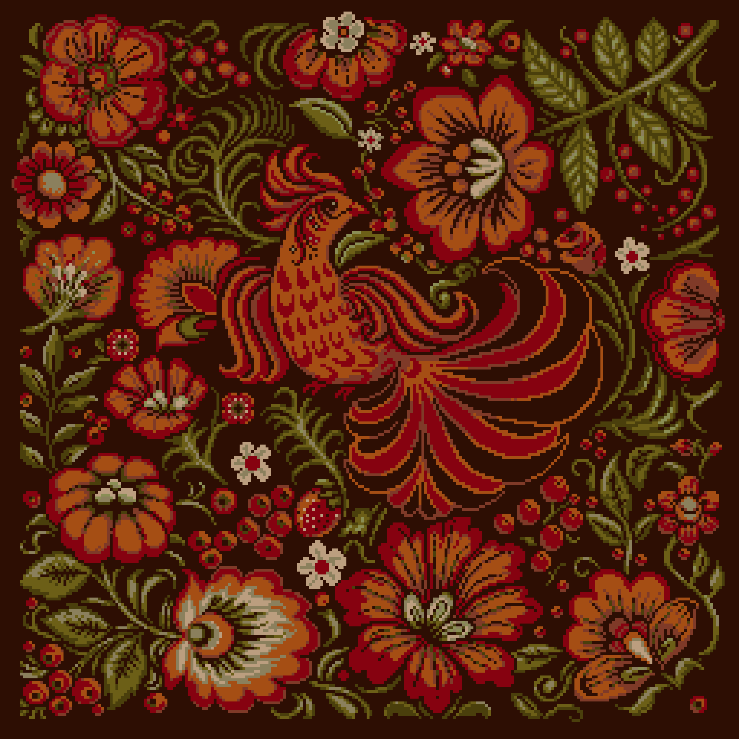 BasePaint Day #818: Хохлома