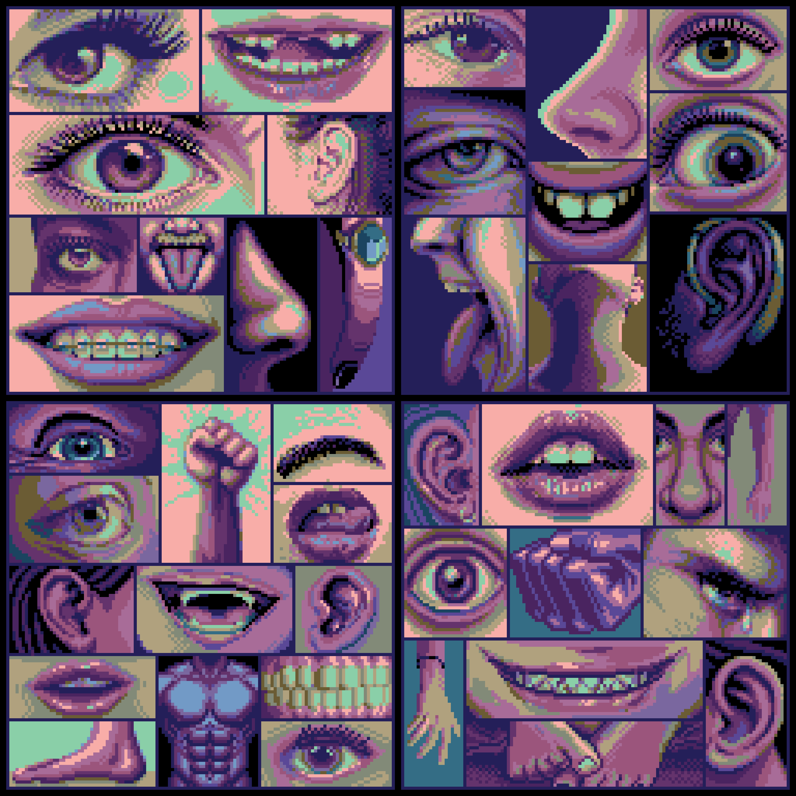 BasePaint Day #819: Disordered Features