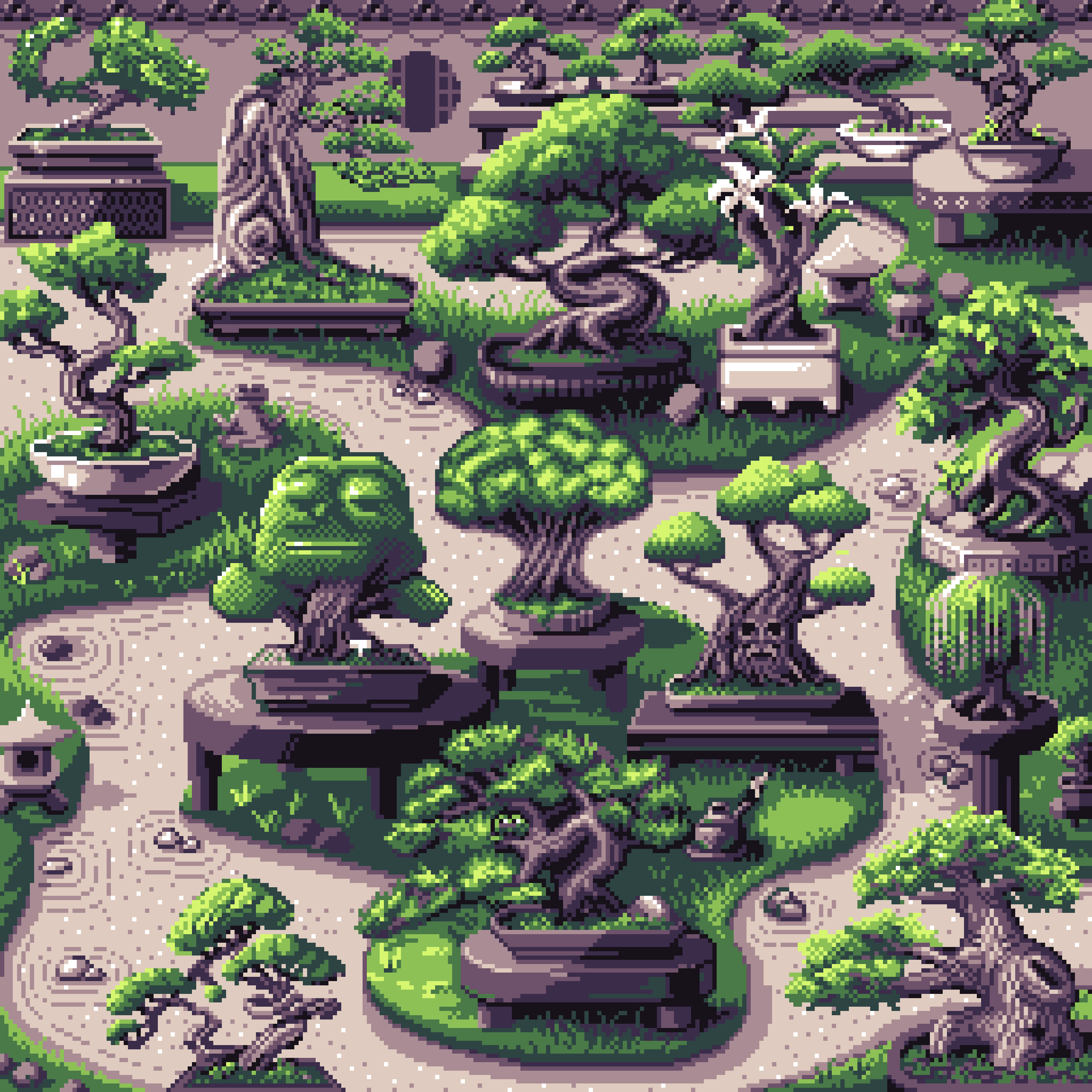 BasePaint Day #827: Bonsai Collection