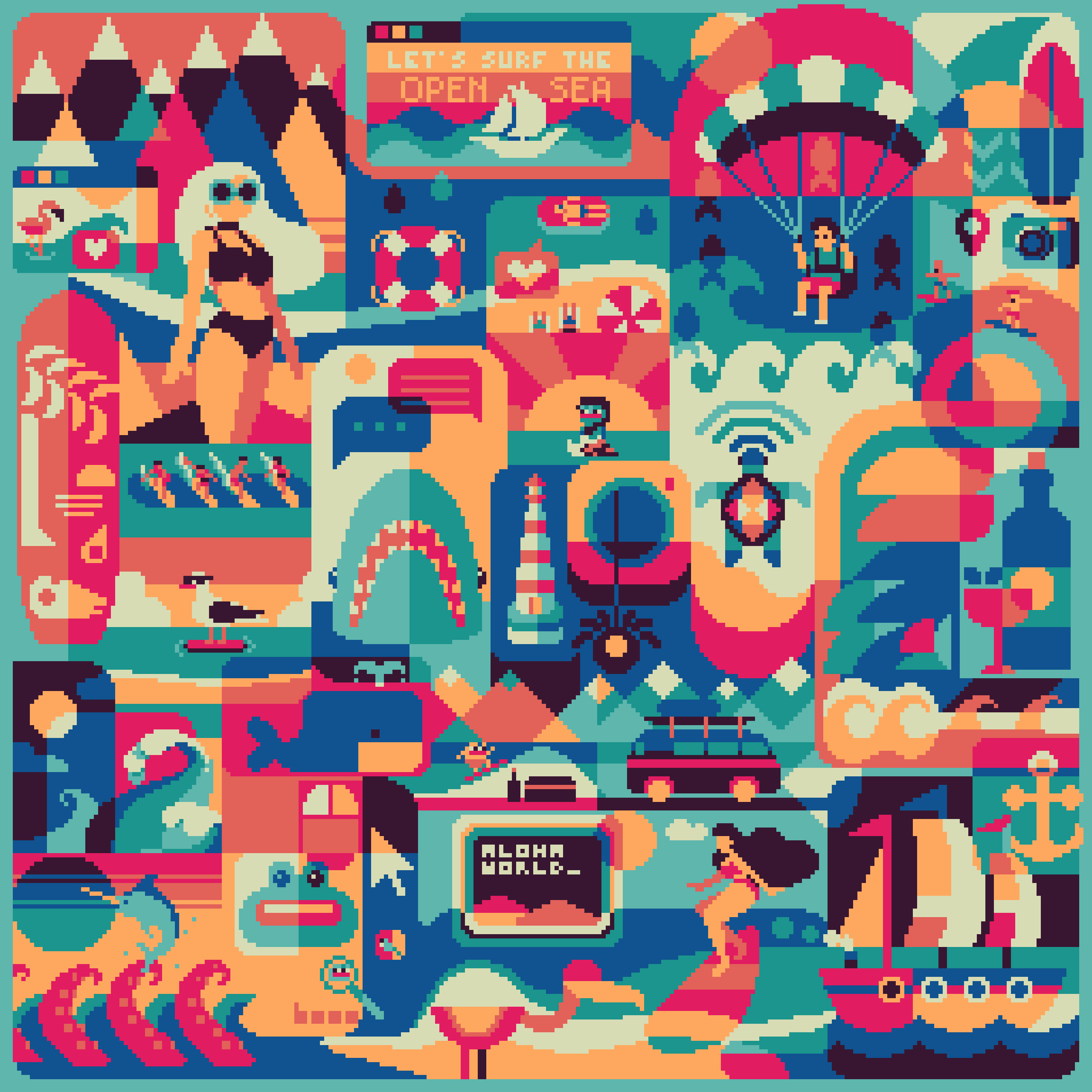 Day 830 canvas background