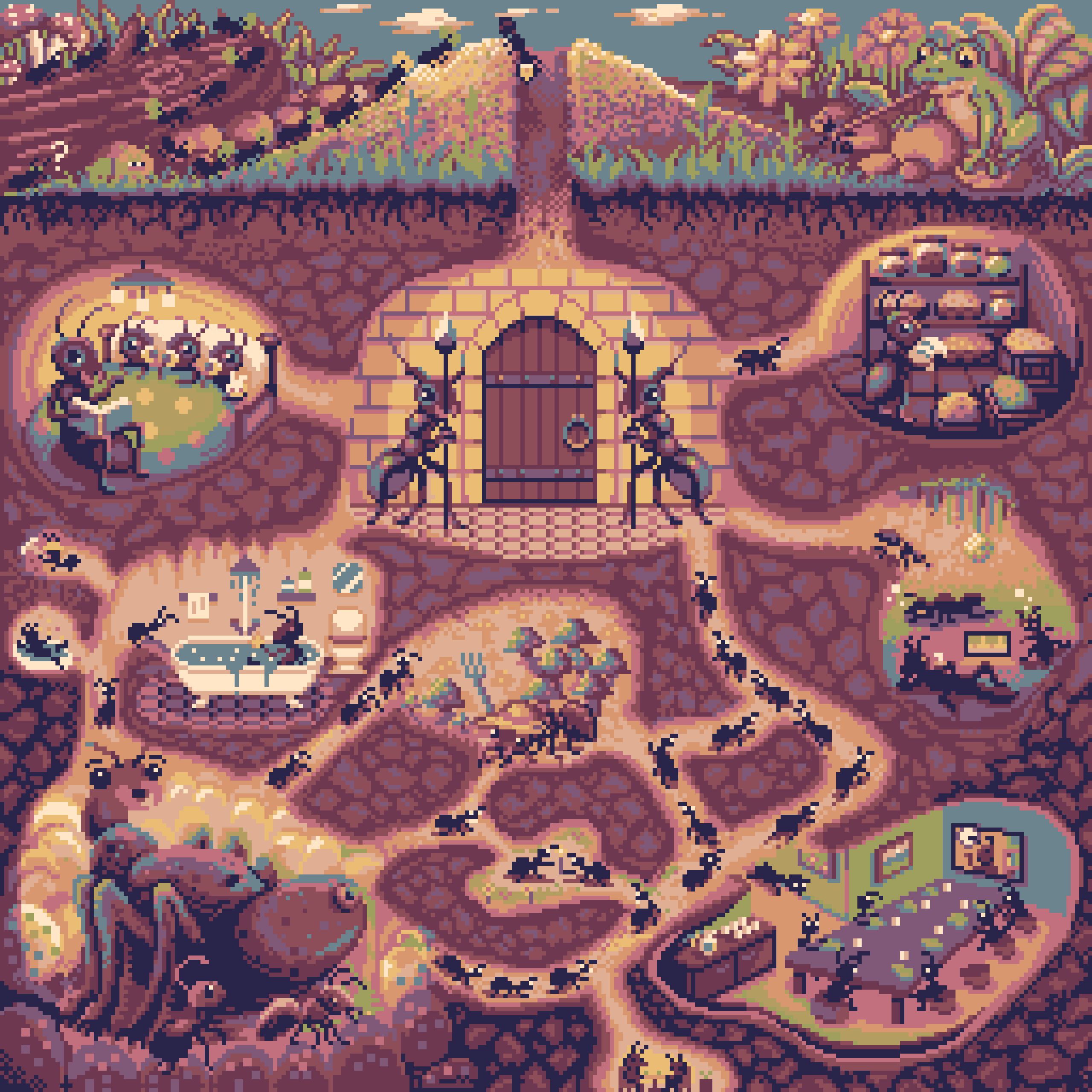 Day 834 canvas background