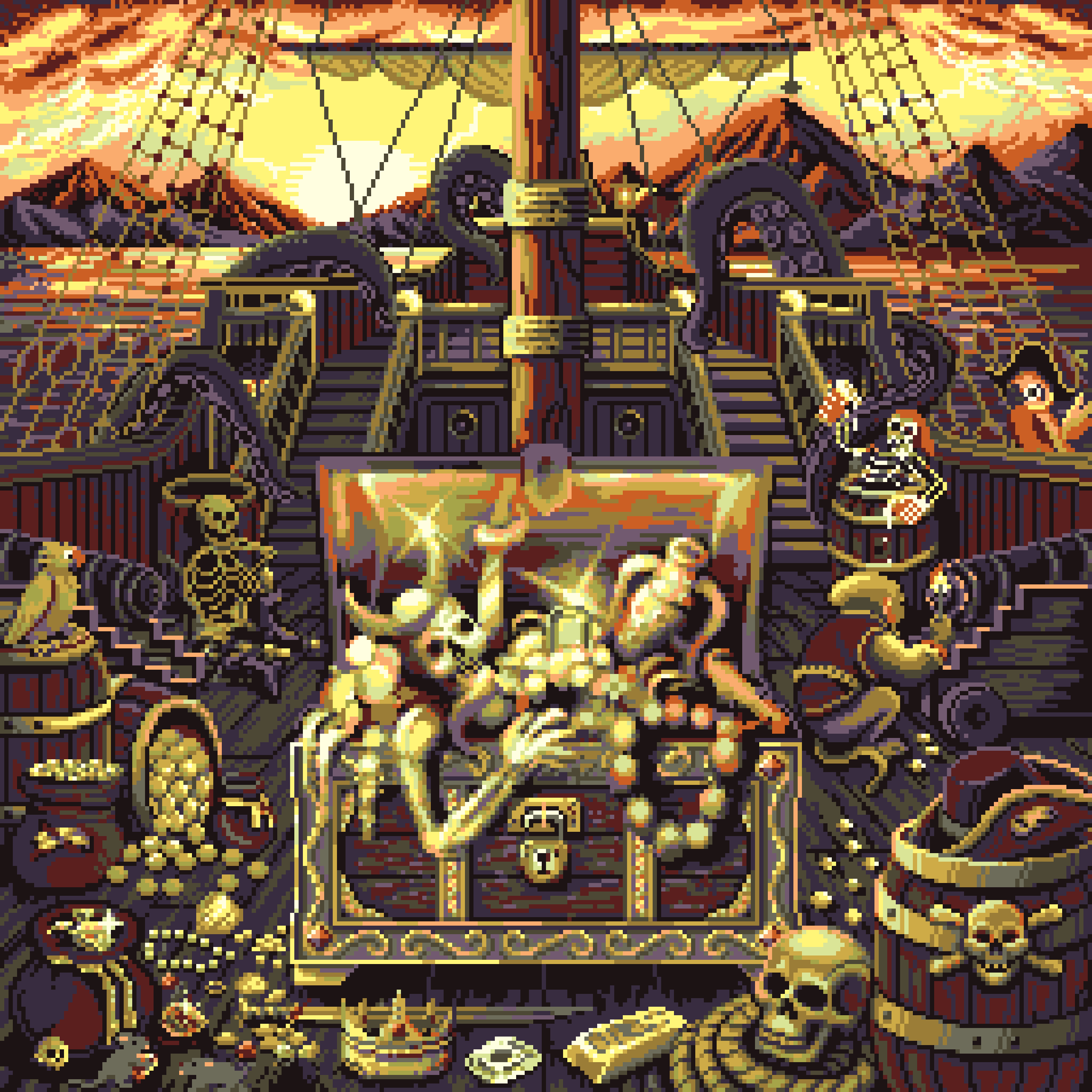 BasePaint Day #848: Treasure Chest