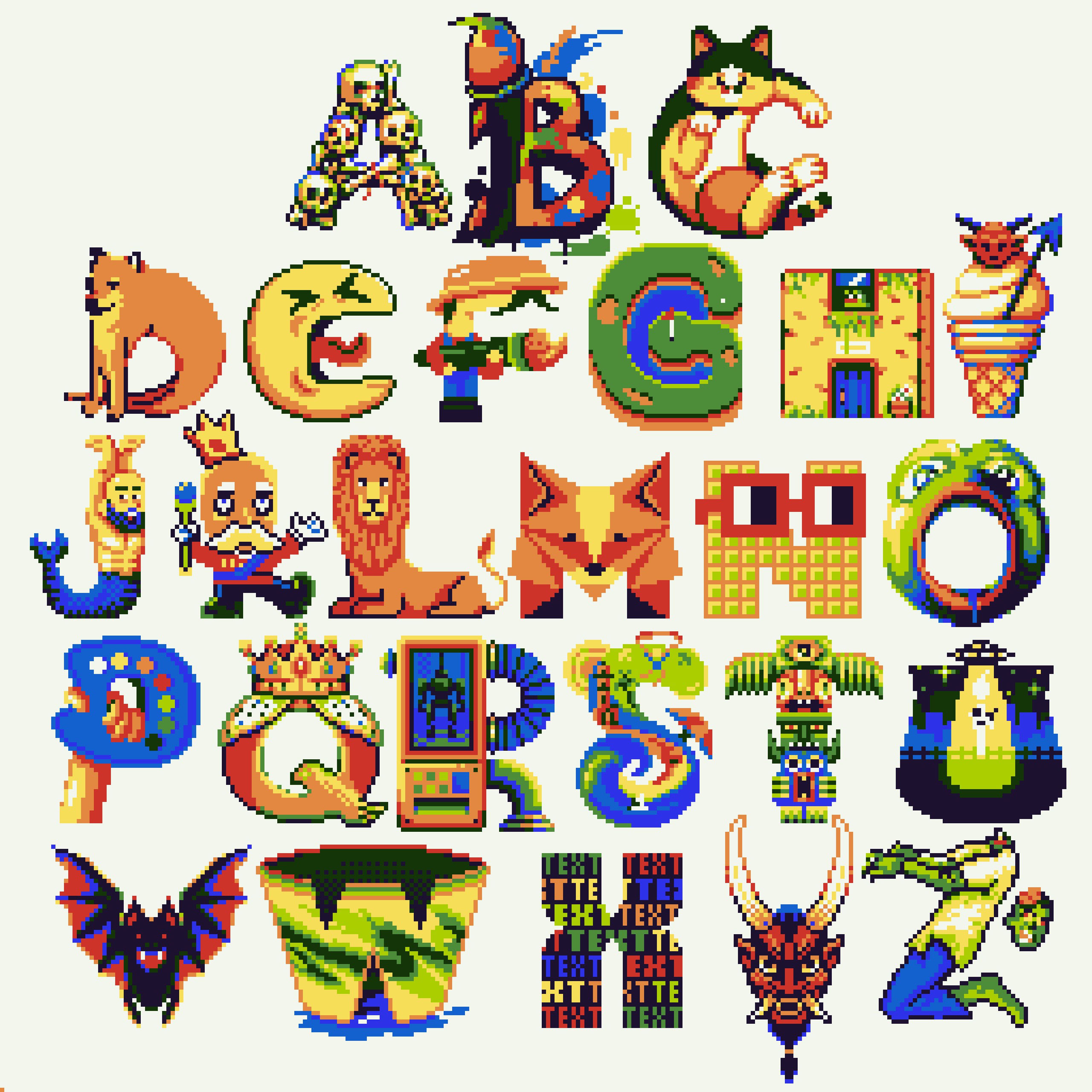 BasePaint Day #855: The ABCs of Basepaint