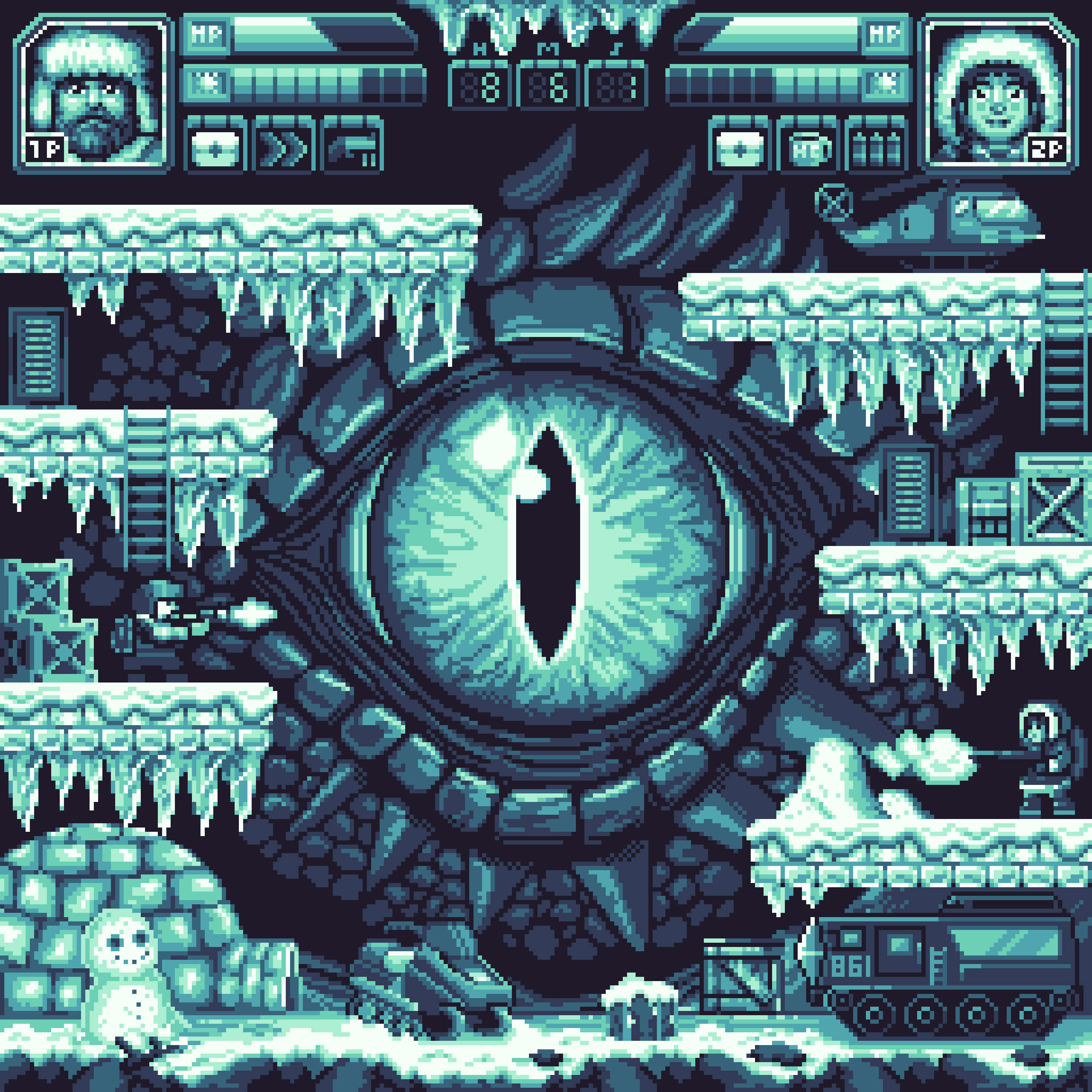 Day 861 canvas background