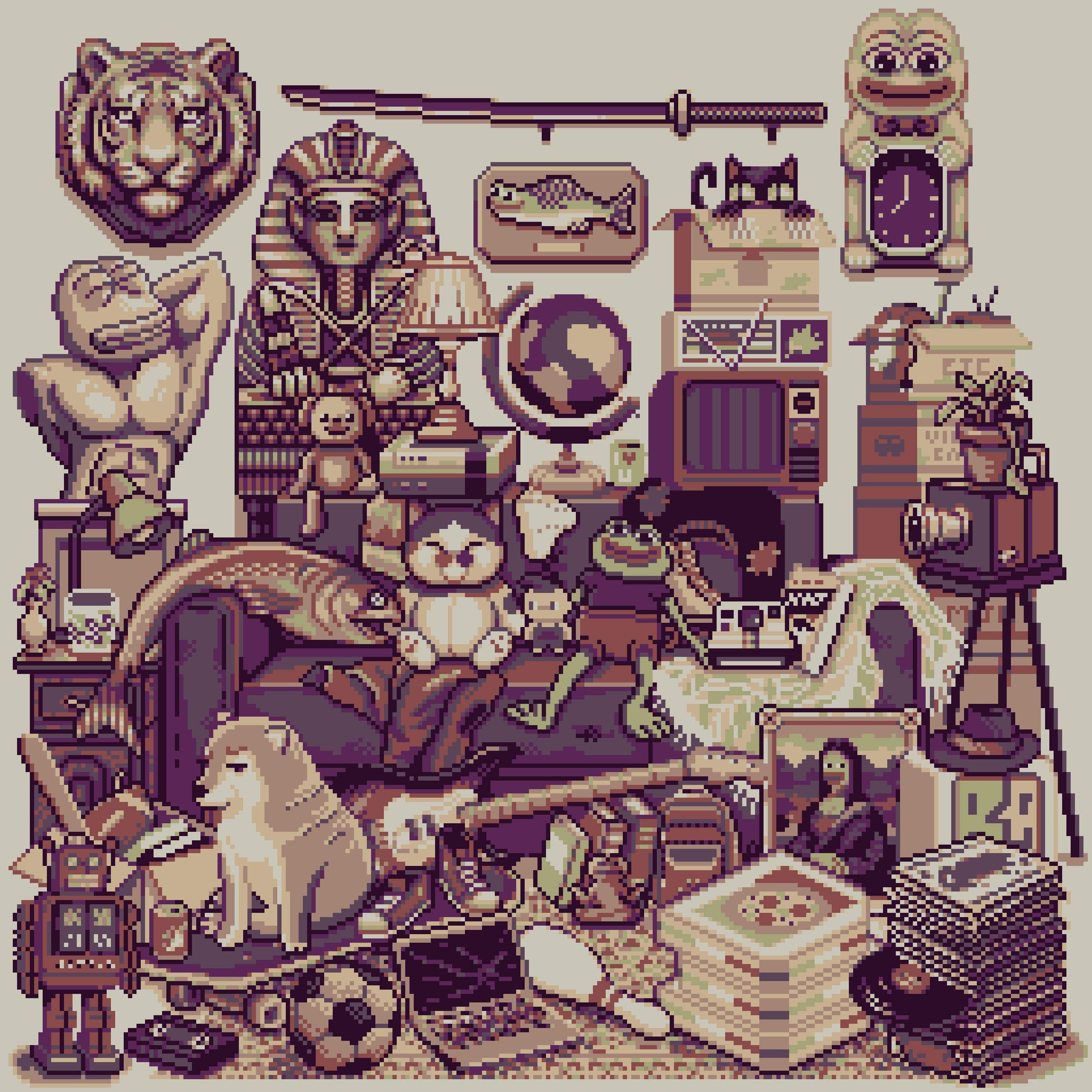 Day 862 canvas background