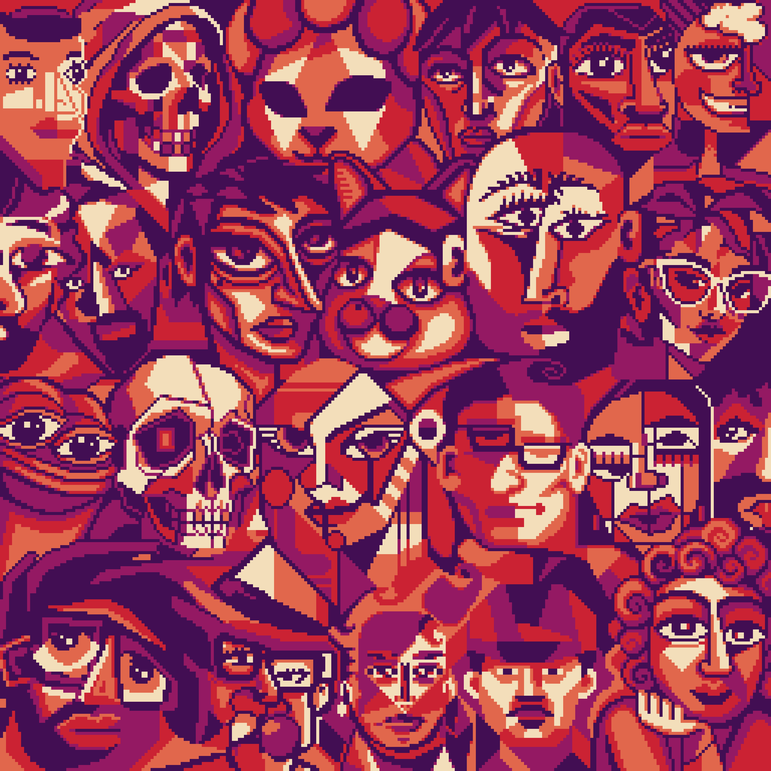 Day 865 canvas background