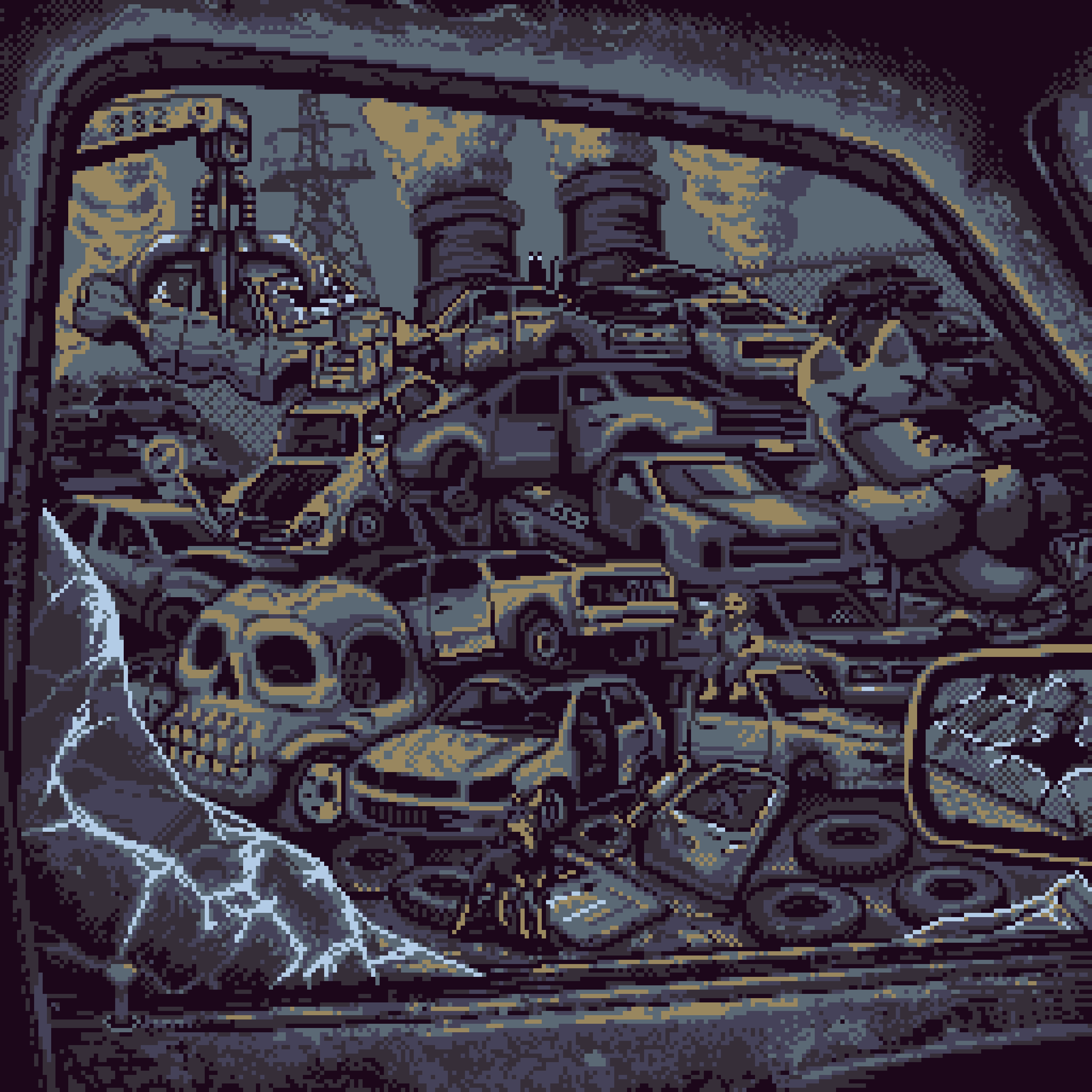 BasePaint Day #882: Junkyard