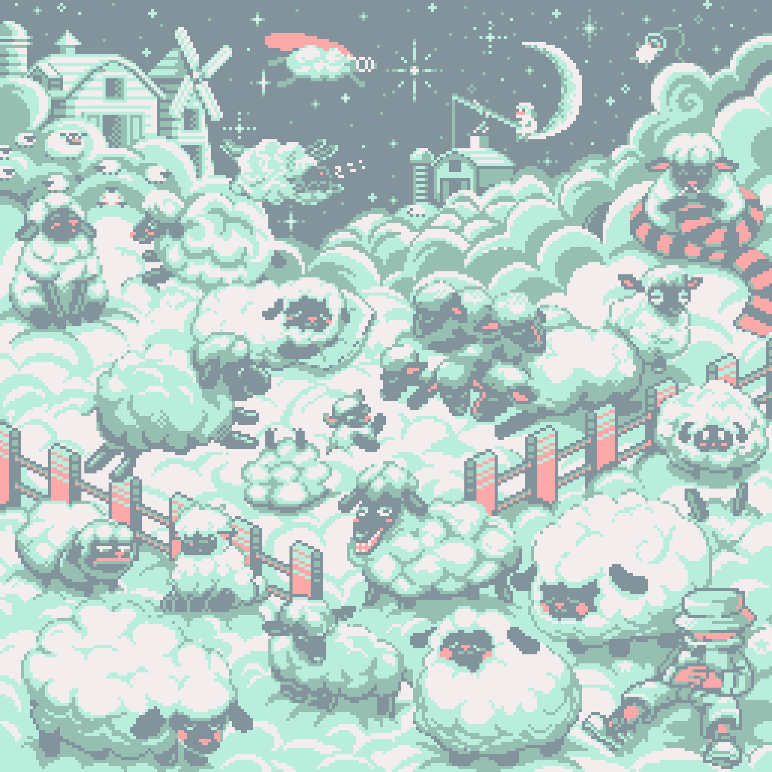 BasePaint Day #889: Sweet Dreams