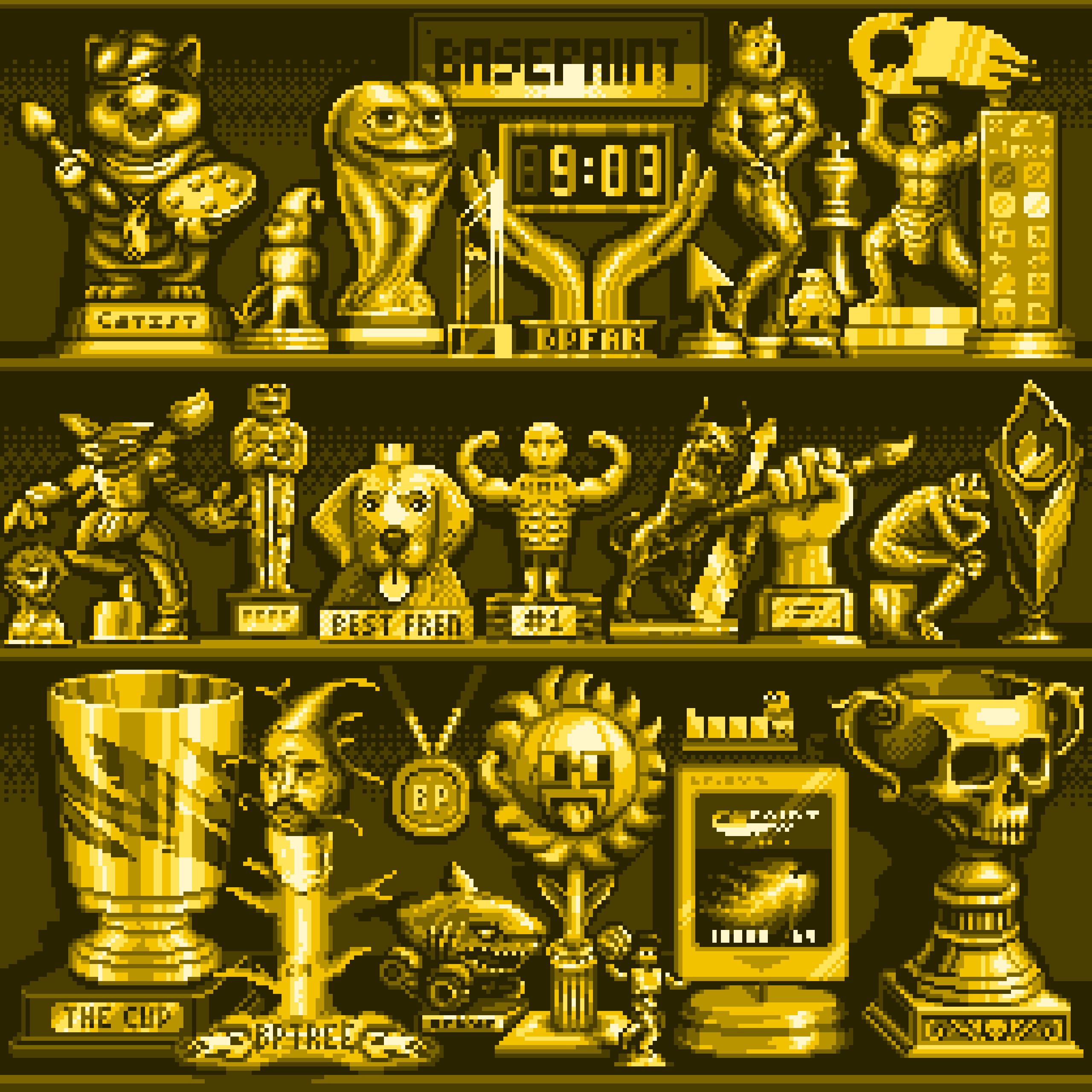 BasePaint Day #903: Basepaint Trophies