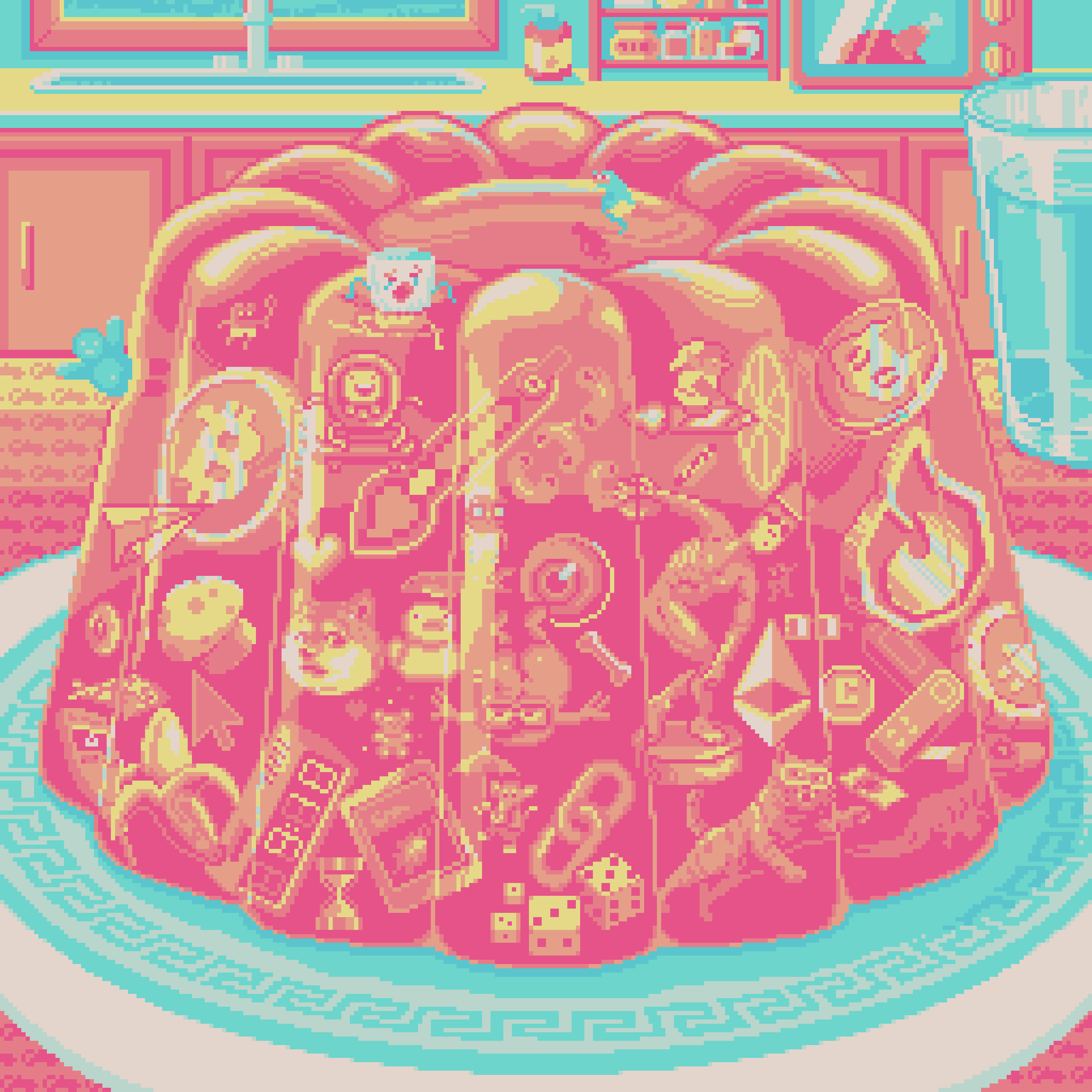 Day 910 canvas background