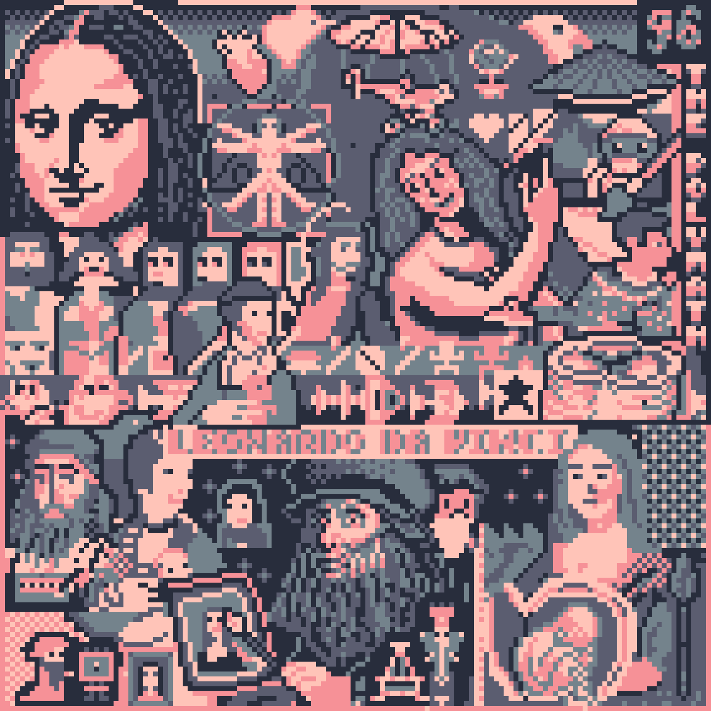 BasePaint Day #96: Leonardo da Vinci