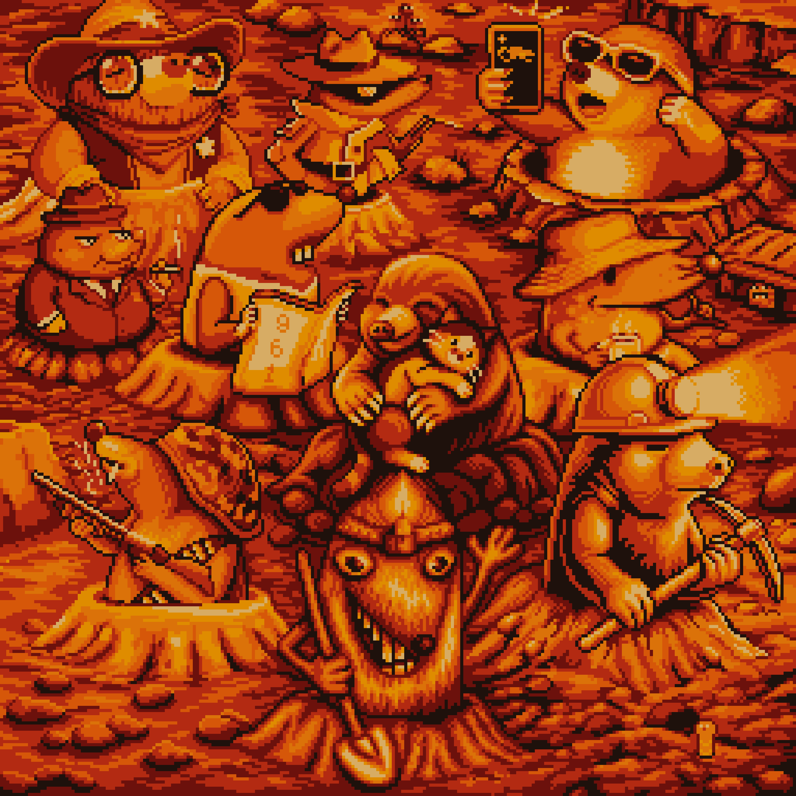 BasePaint Day #961: Moles