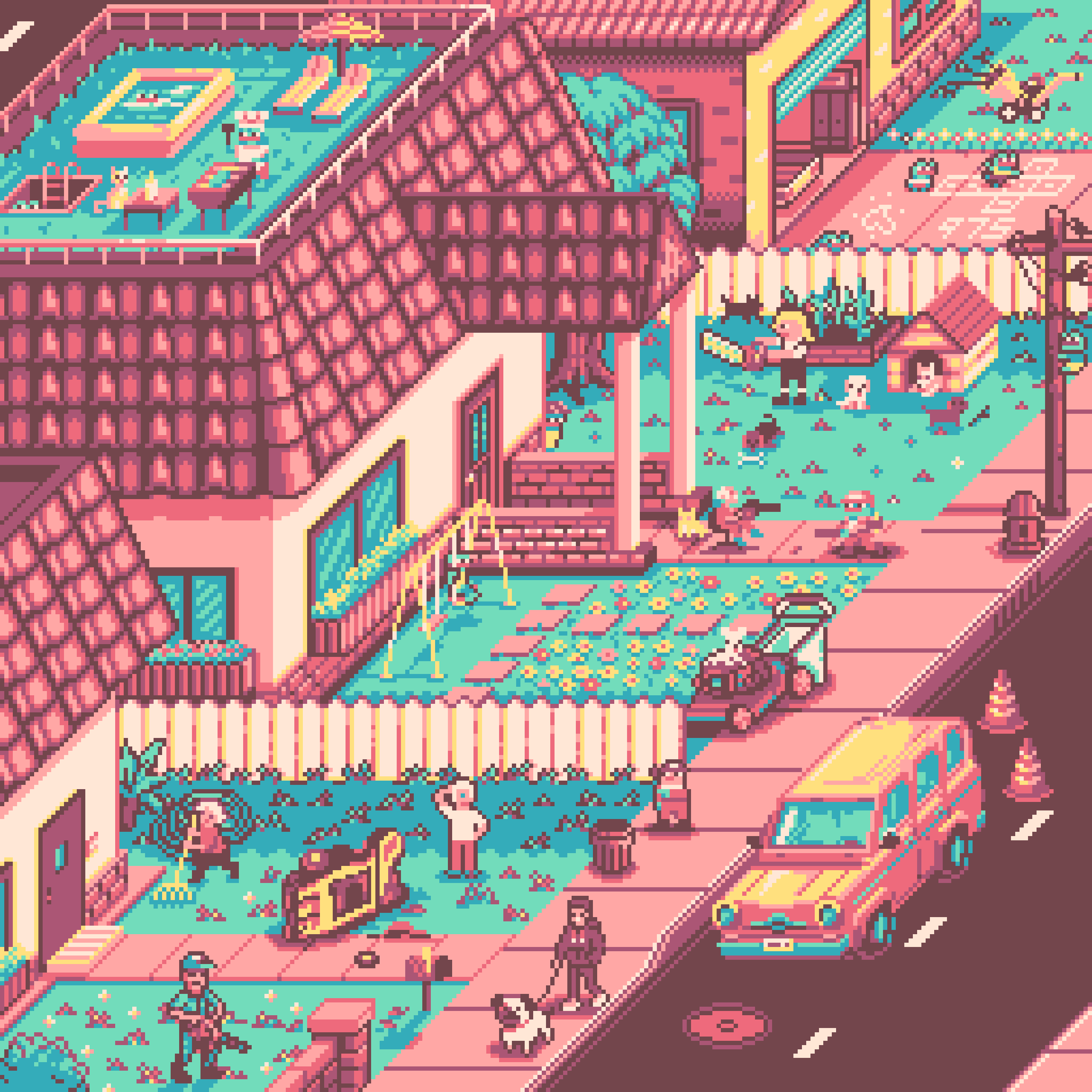 BasePaint Day #975: Leaf Blower Destroyer