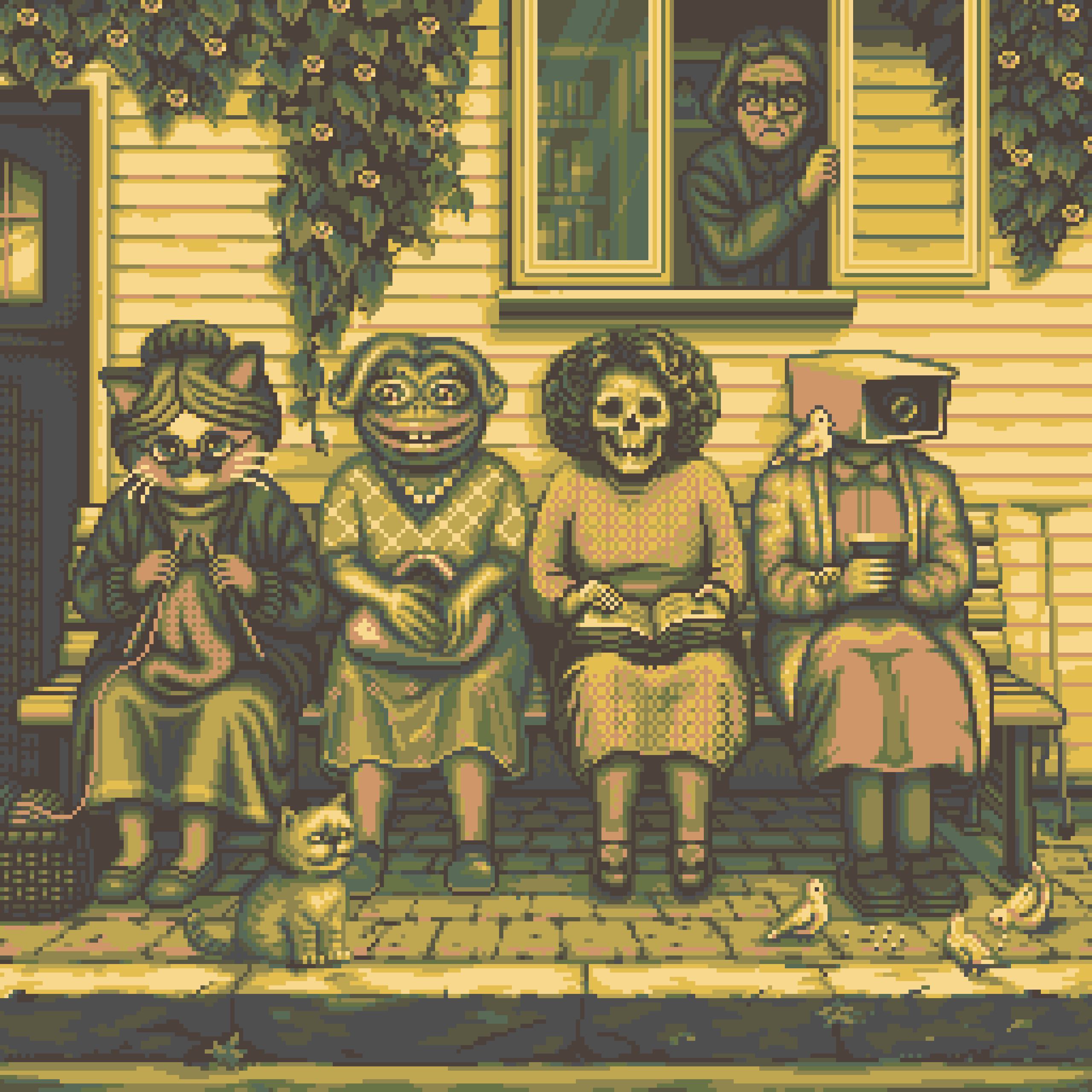 Day 987 canvas background