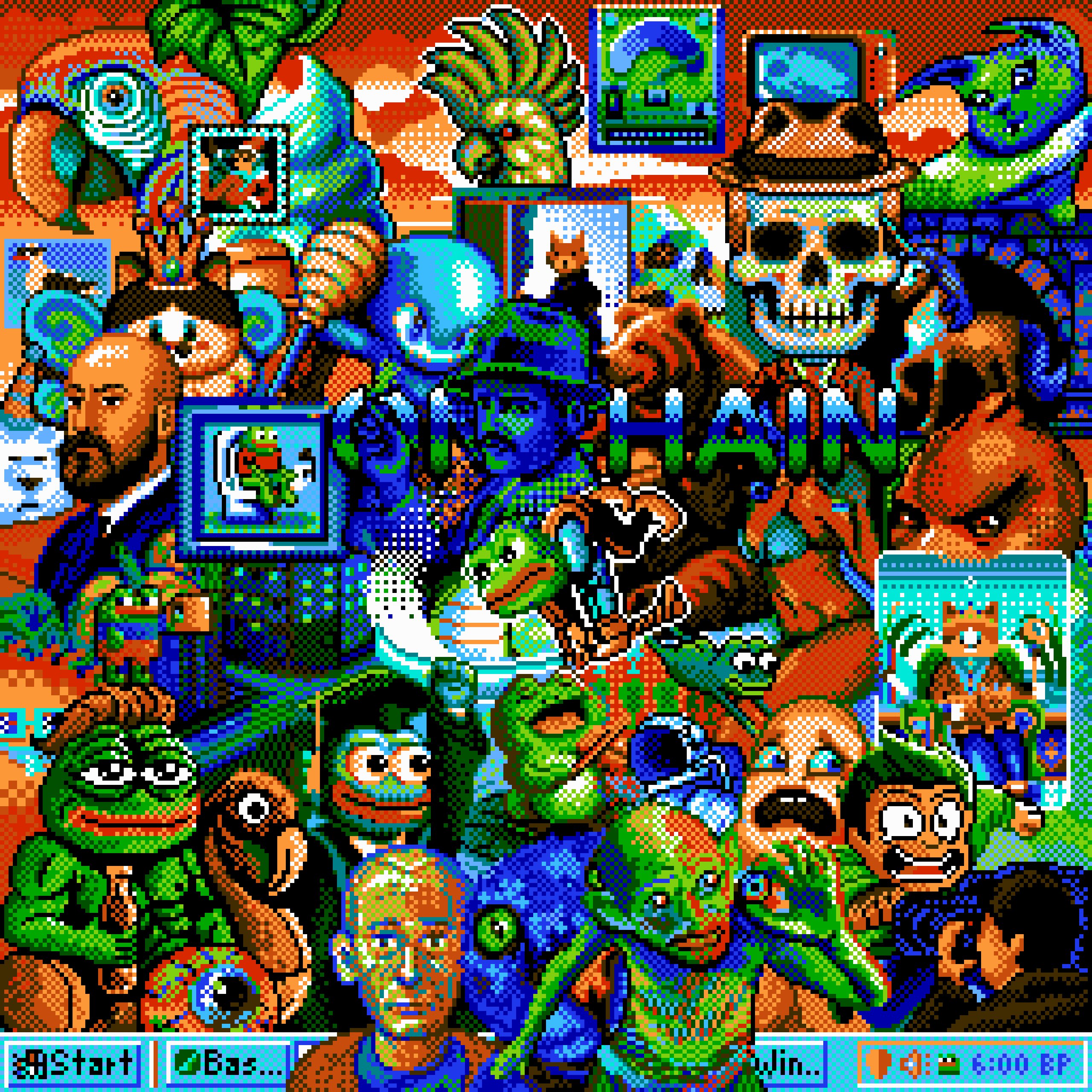 Day 993 canvas background